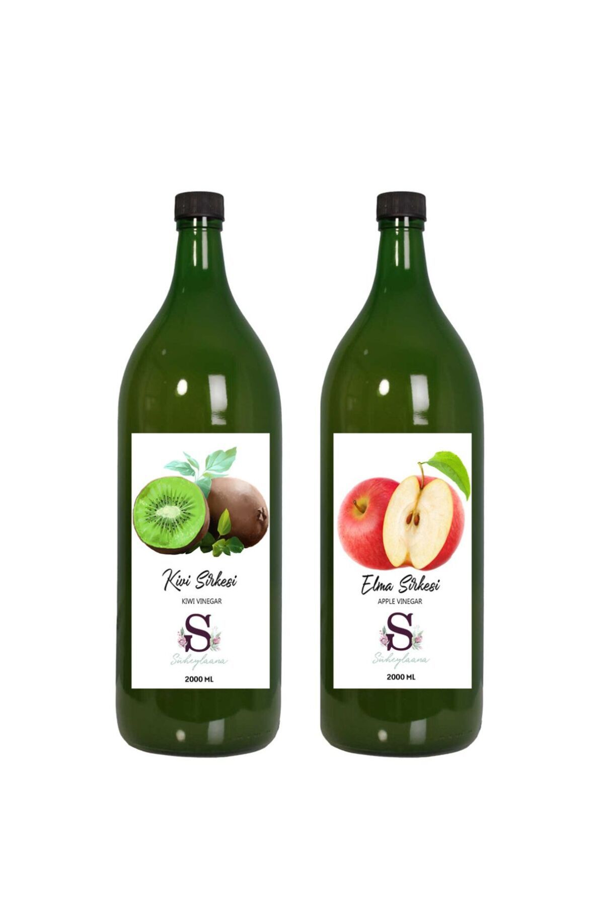 Süheylaana Doğal Kivi Sirkesi 2000 Ml - Doğal Elma Sirkesi 2000 Ml