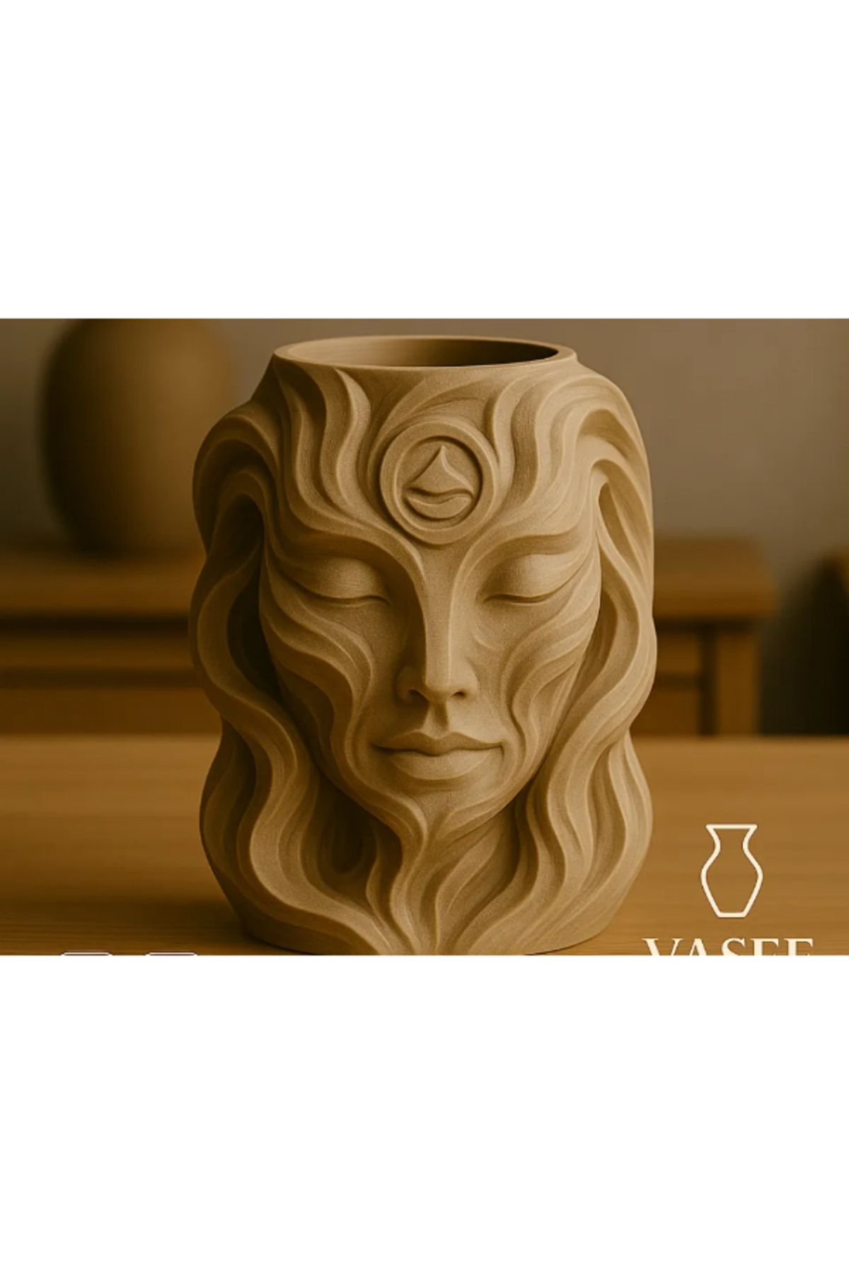 3d model s Subtle Vase – Huzurlu Alanlar İçin Dekoratif 3D Saksı