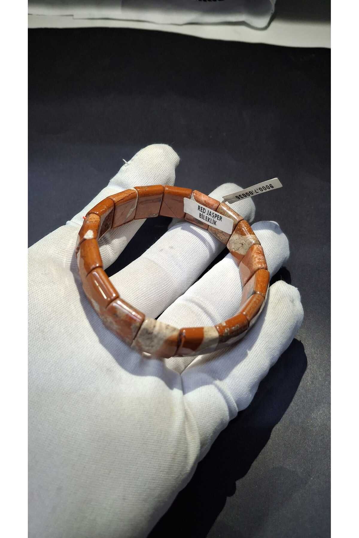 Asya Gems Jasper Rolex Kare Kesim 8 X 14 Mm Özel Kesim Doğal Taş Bileklik