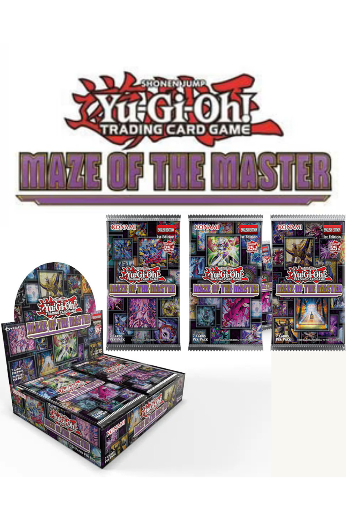 Konami Yu-Gi-Oh - Maze of the Master Booster 3-Pack Set- Trendyol Konami Yu-Gi-Oh - Maze of the Master Booster 3-Pack Set- Trendyol