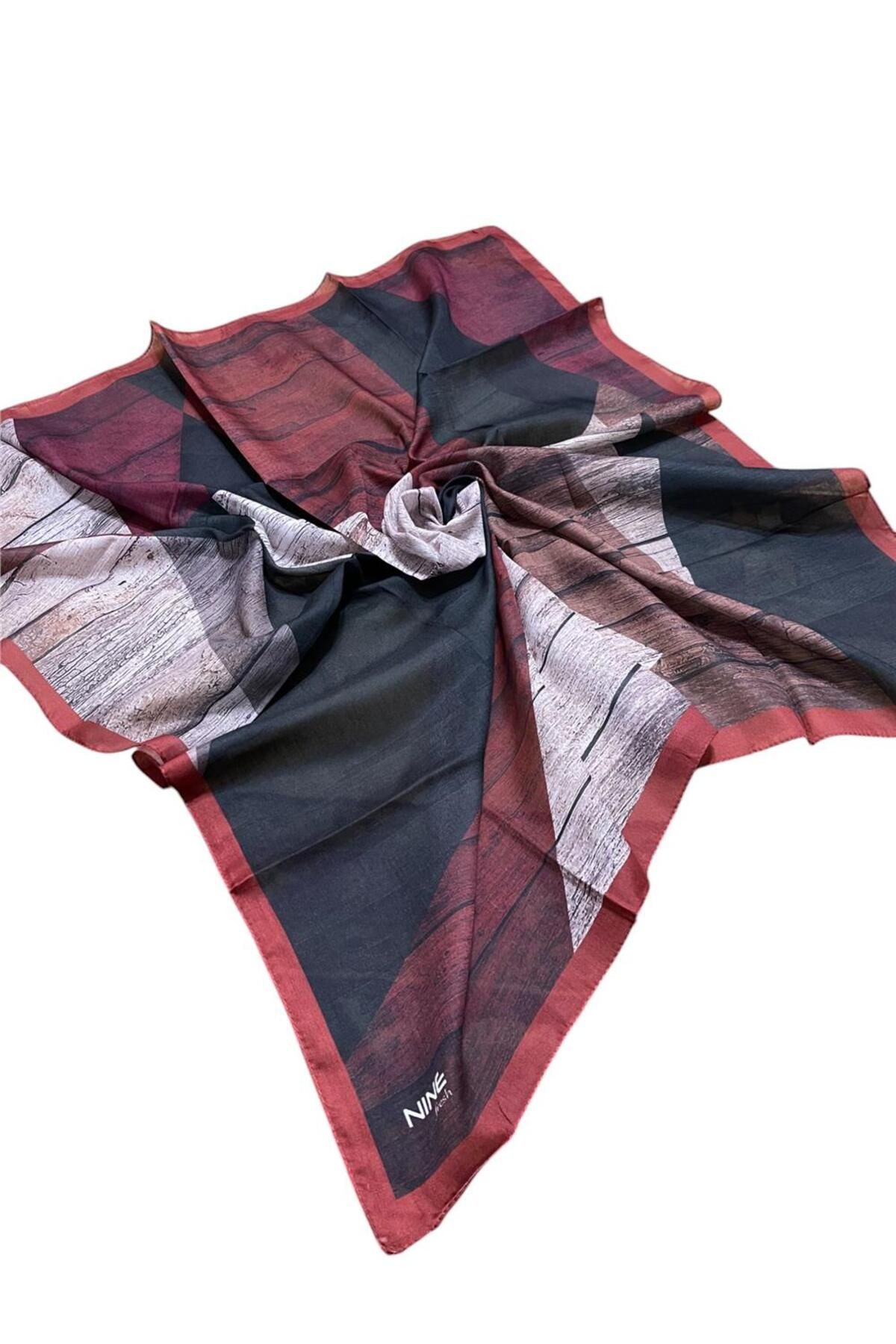 Nine SOFT 0219 BORDO EŞARP