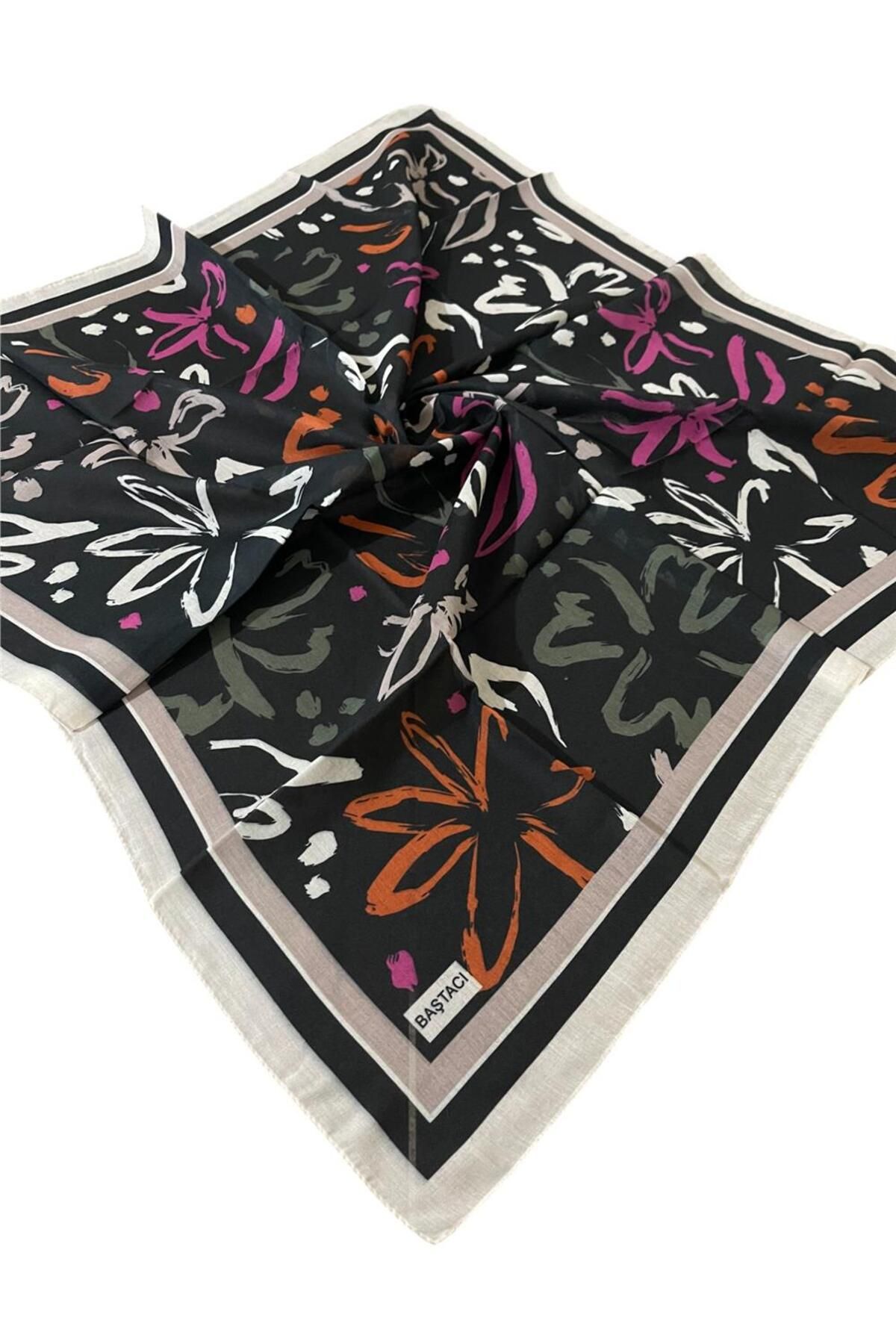 Baştacı BAŞTACI SOFT 0206 SİYAH EŞARP