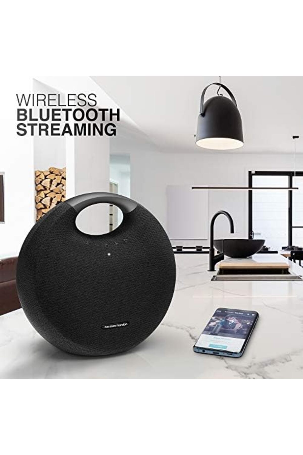 Harman Kardon-Onyx Studio 6 Wireless Portable Bluetooth Speaker (Black) 6