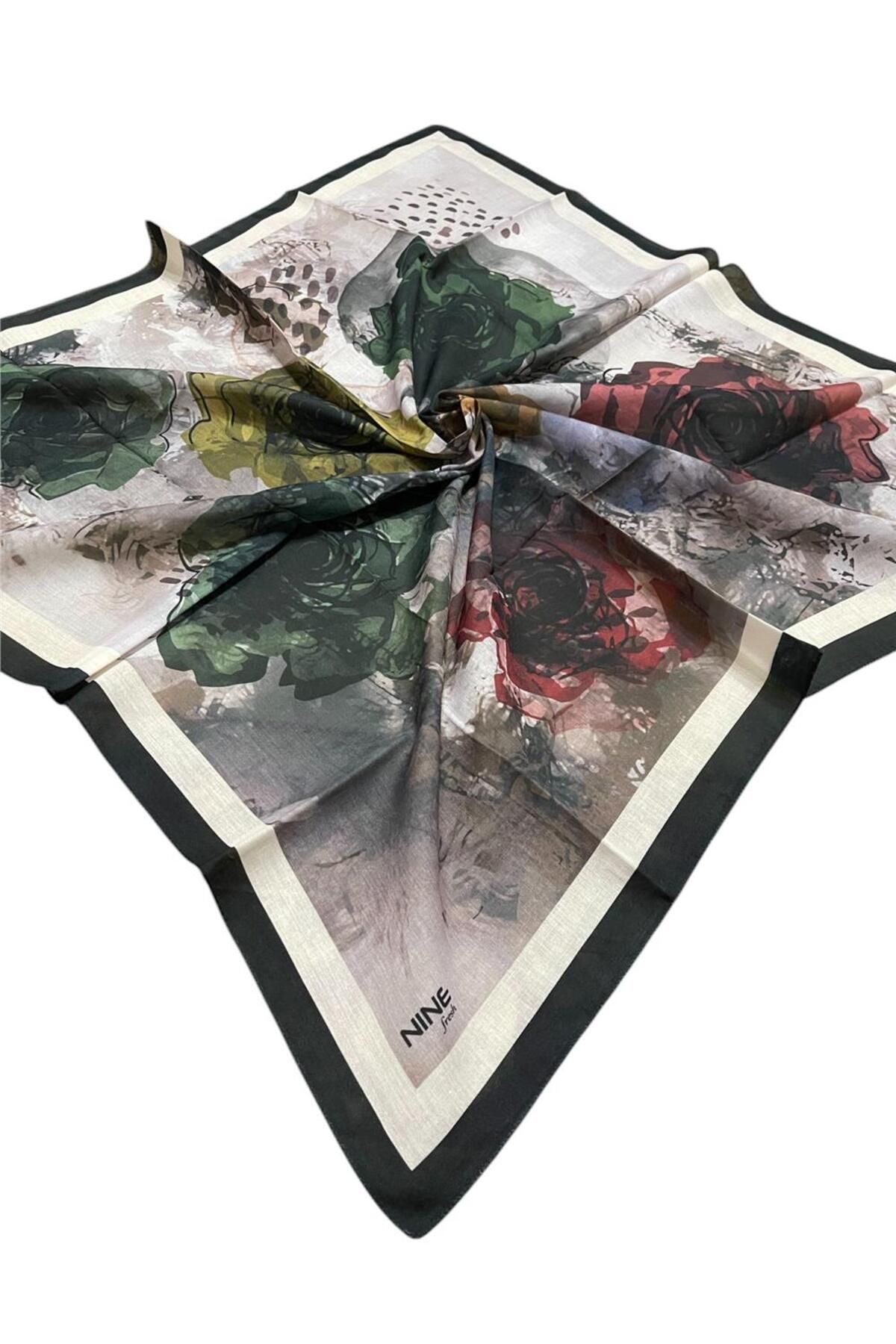 Nine SOFT 0226 KREM EŞARP