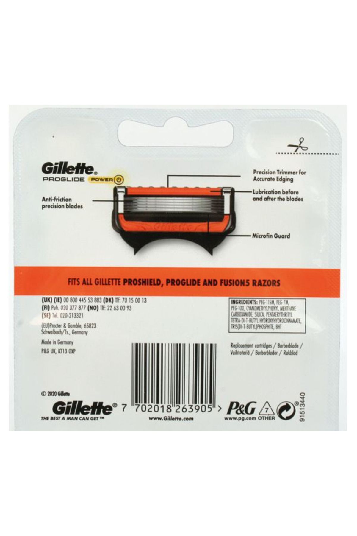 Gillette-Fusion Proglide Power Shaver+13 Heads 4