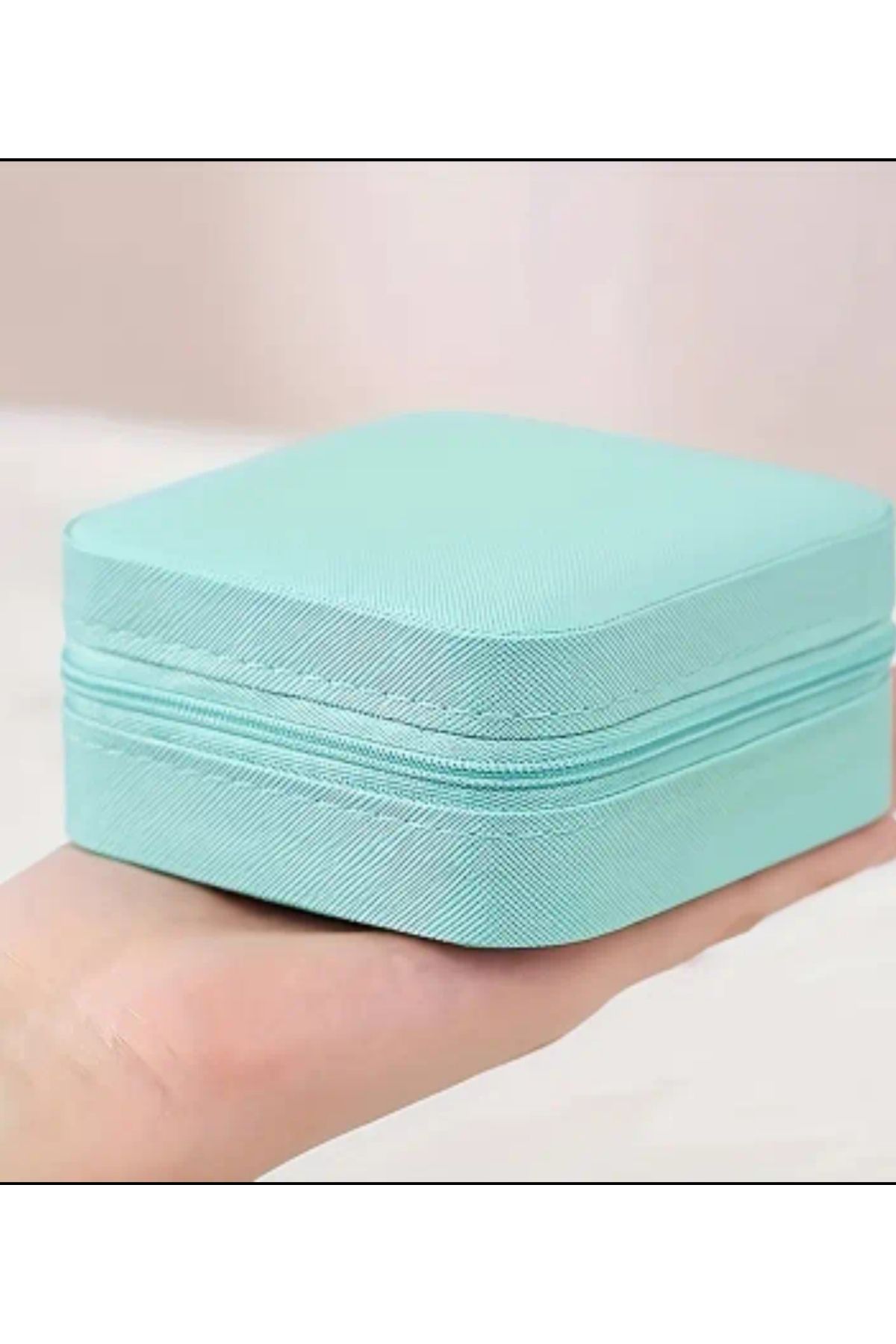 EMKSHOP Takı Mücevher Kutusu Kare Çok Bölmeli Düzenleyici