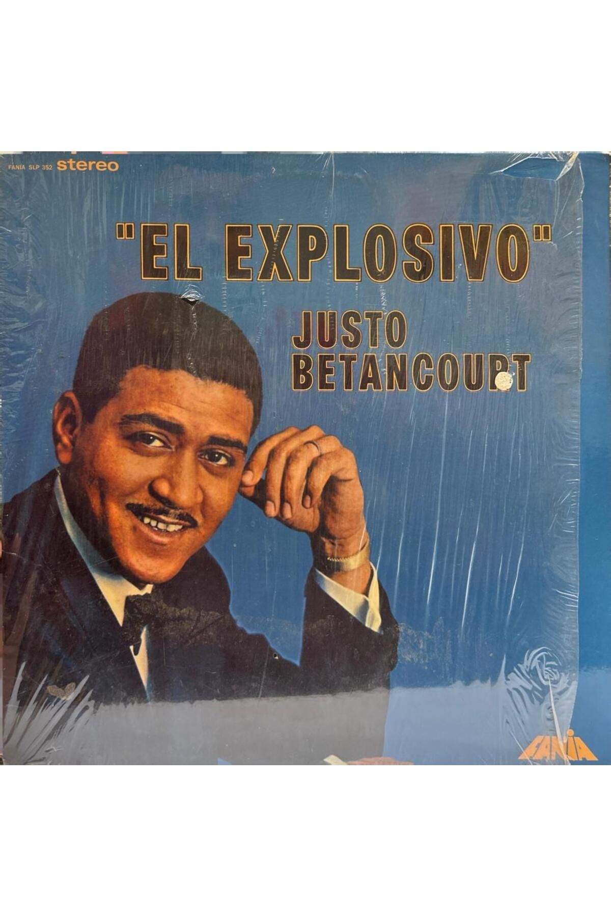 Kadıköy Plak Kulübü Justo Betancourt ‎– El Explosivo Latin Salsa LP