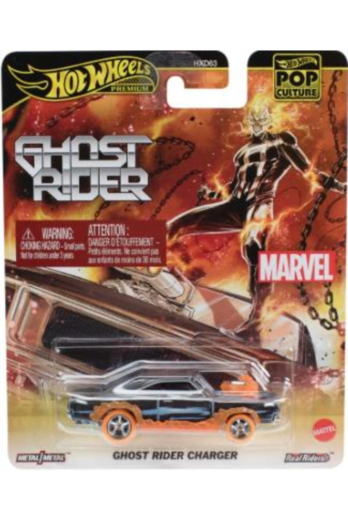 HOT WHEELS Premium Pop Culture Ghost Rider Charger JBL81