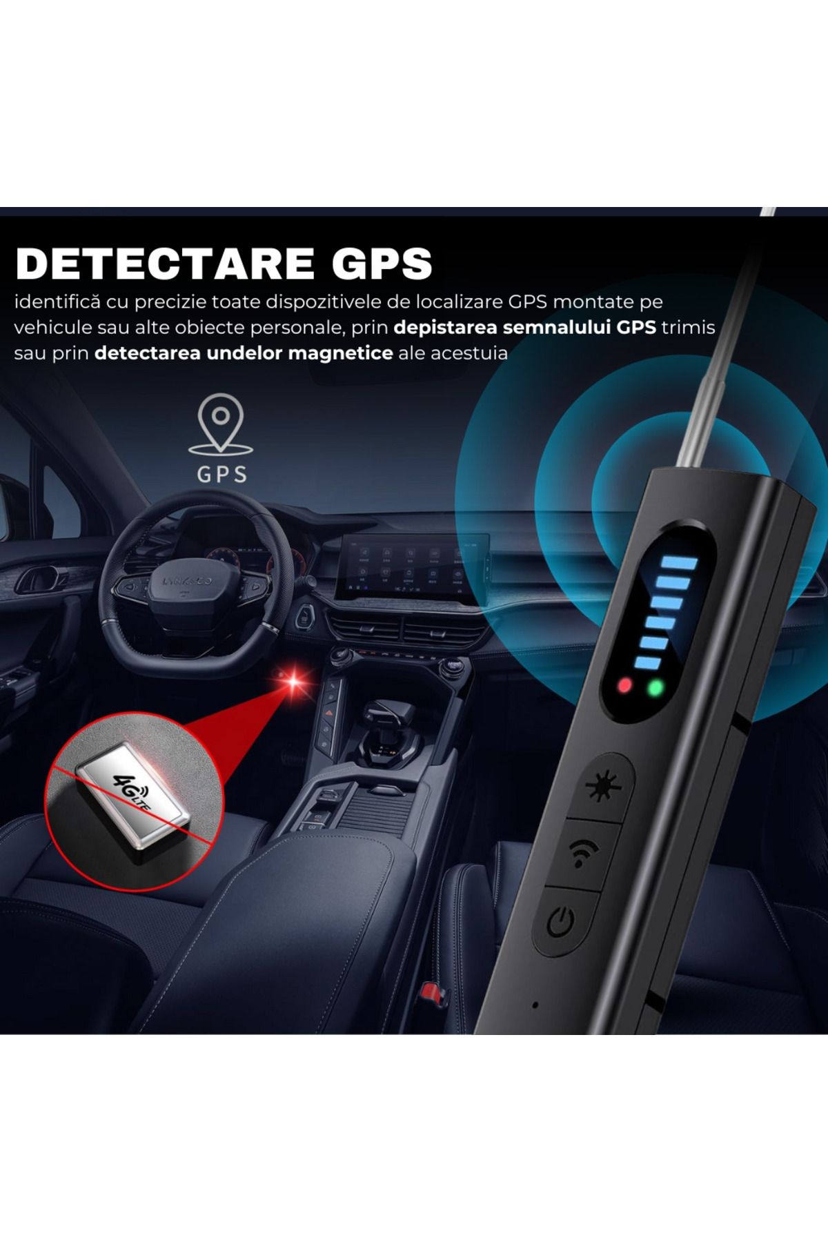 OEM-Hidden Camera Detector, Microphones, GPS Tracker, Voice Recorders, easyCTRL®, T15 5