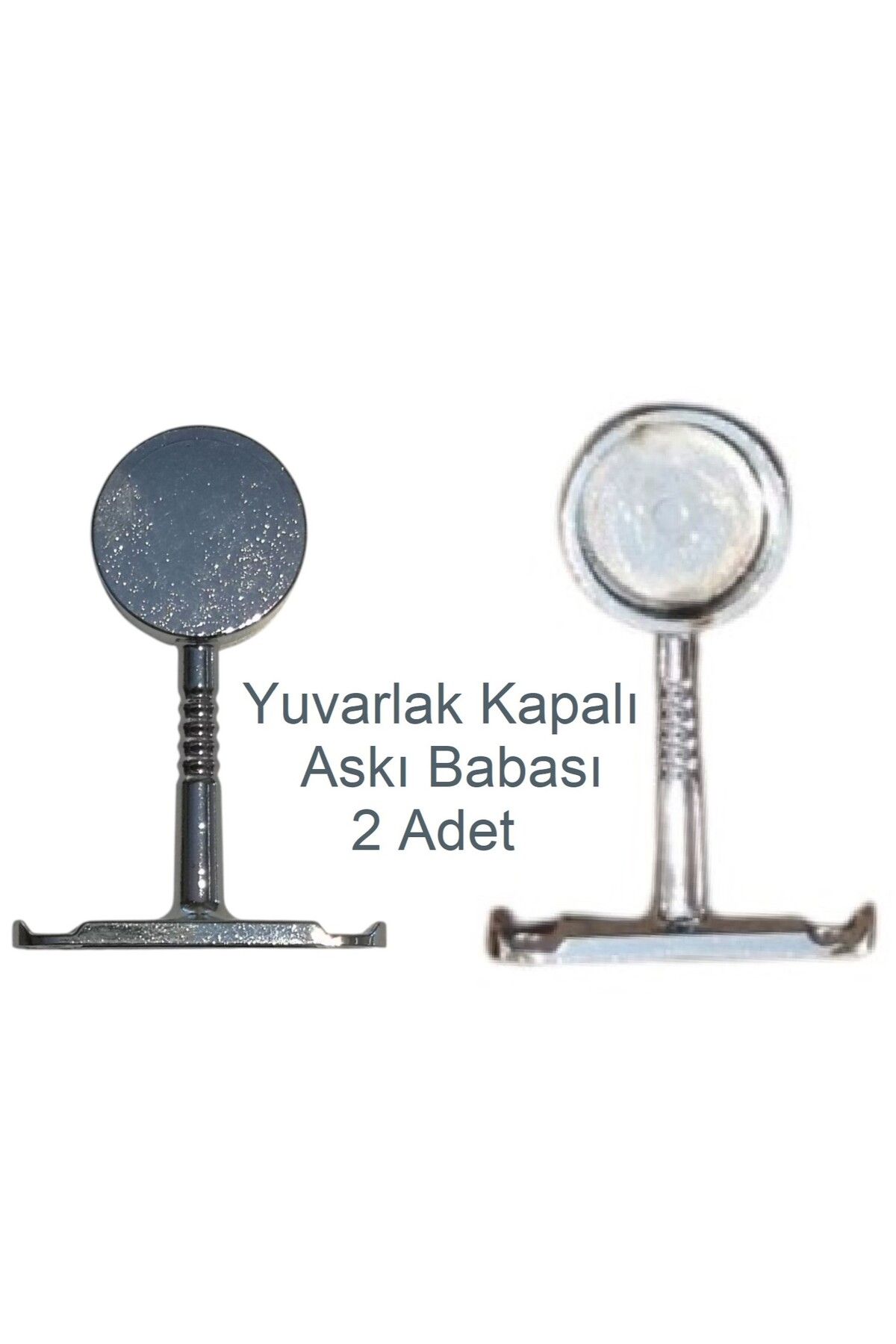 Adilon Yuvarlak Askı Babası Kapalı (2 Adet)