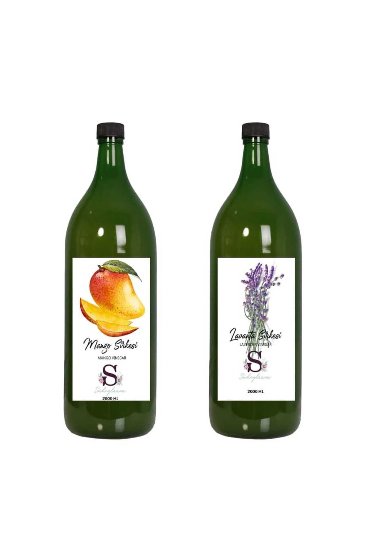 Süheylaana Doğal Mango Sirkesi 2000 Ml - Doğal Lavanta Sirkesi 2000 Ml