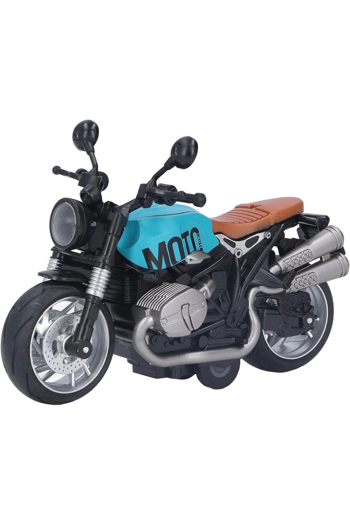 ByCaretta Çek Bırak 1:12 Işıklı Ve Sesli Clasic Metal Motosiklet