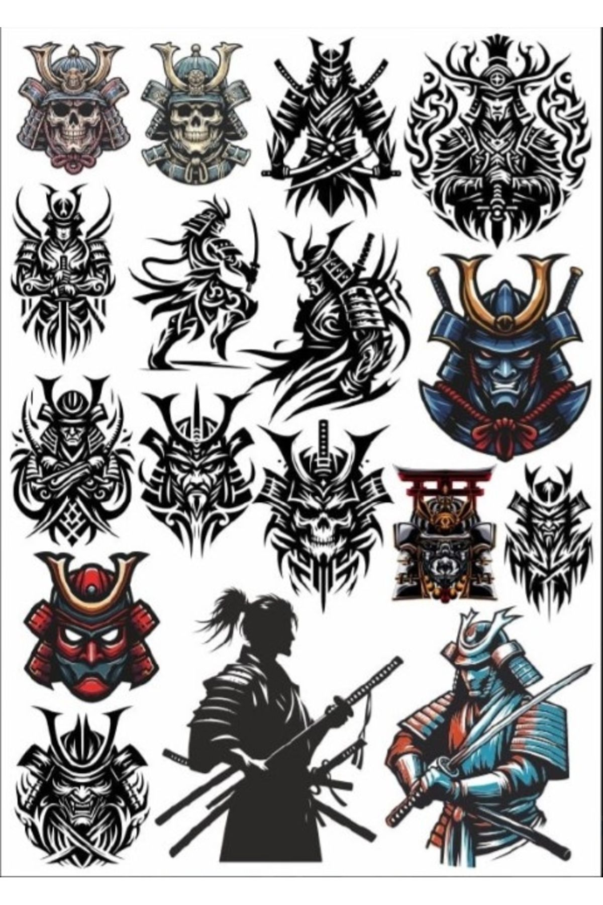 Reysa Tasarım Savaşçı Sticker Set
