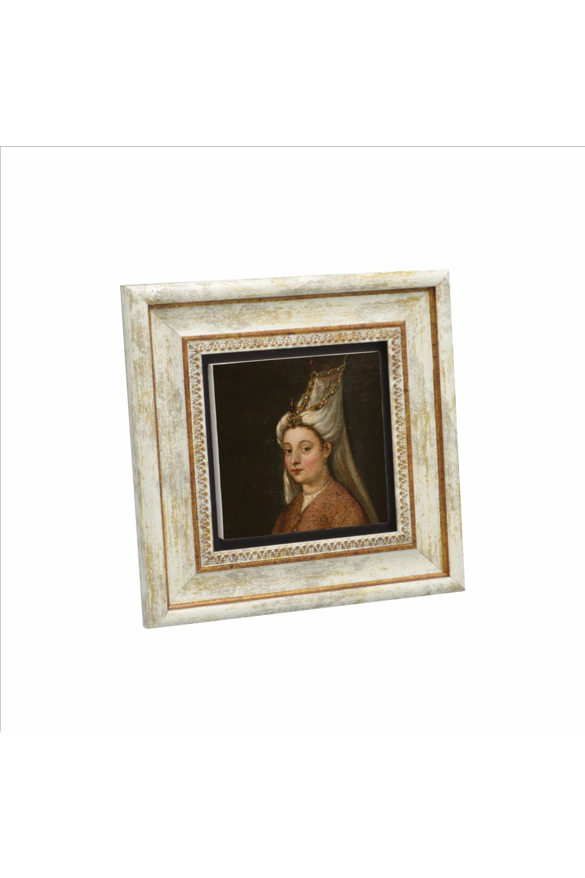Sadrazam Hürrem Sultan Baskılı Doğaltaş Tablo (20 X 20 KRT-94)