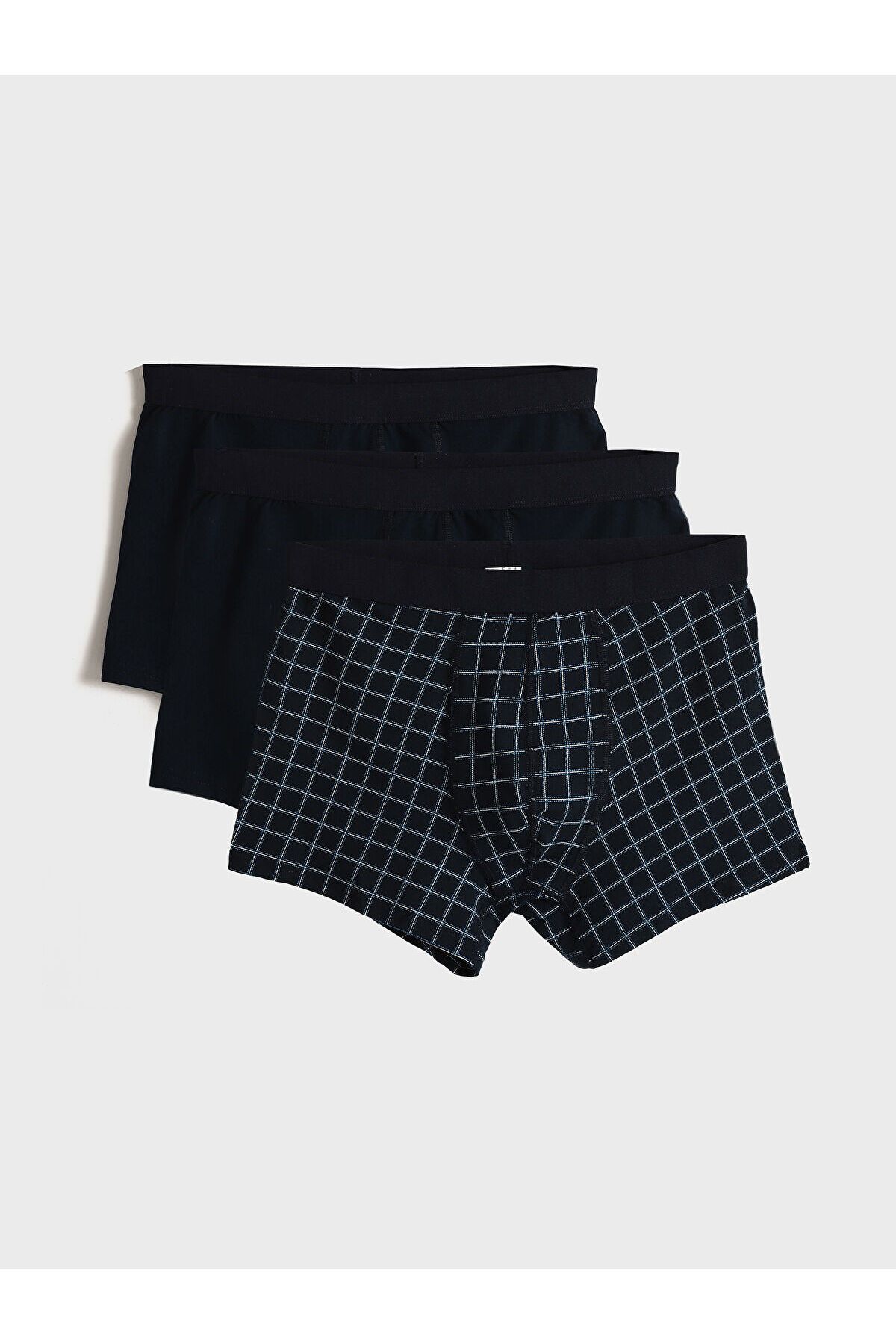 LC Waikiki Standart Kalıp Pamuklu Esnek Erkek Boxer 3'lü