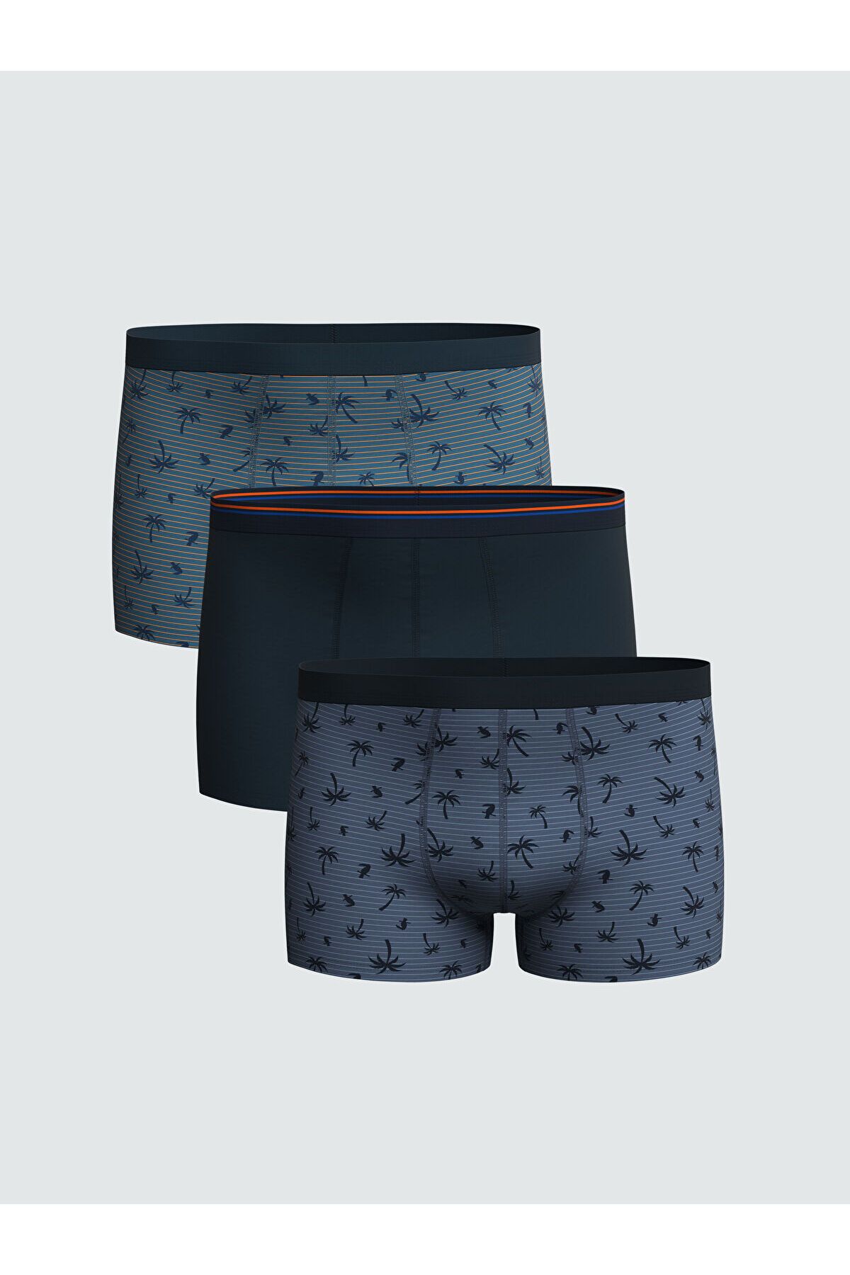 LC Waikiki Standart Kalıp Pamuklu Esnek Erkek Boxer 3'lü