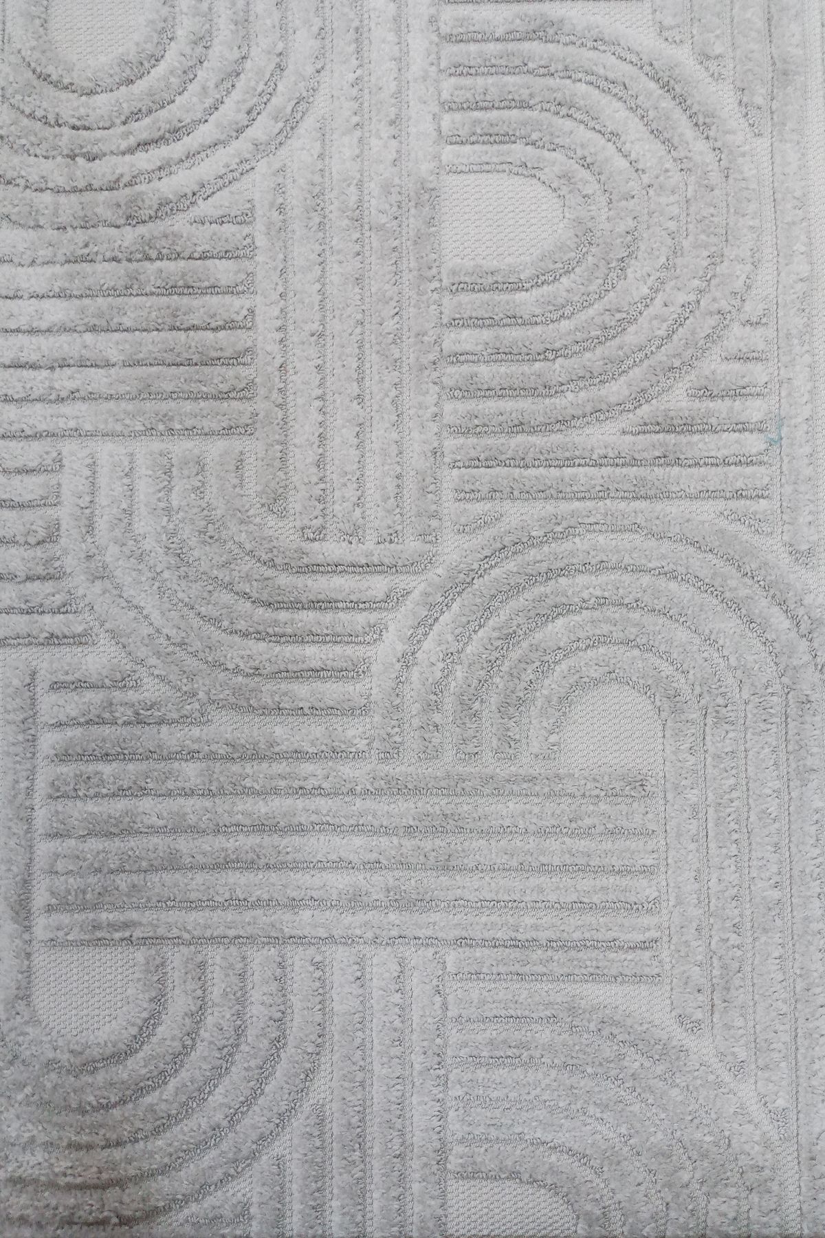 stil carpet Cordoba CRDB-03A Gri Bukle Kabartmalı Halı Koridor-Antre-Hol-Mutfak