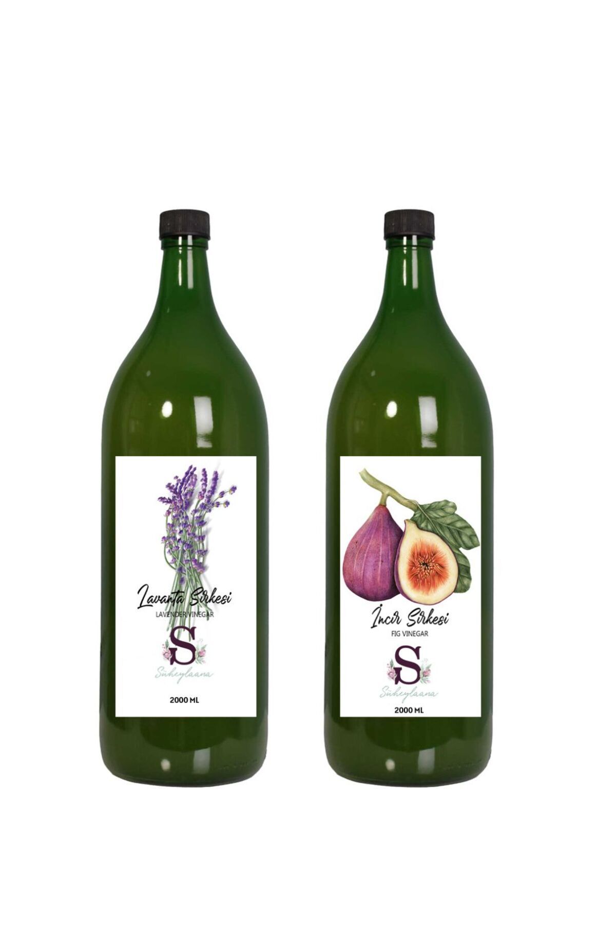 Süheylaana Doğal Lavanta Sirkesi 2000 Ml - Doğal İncir Sirkesi 2000 Ml
