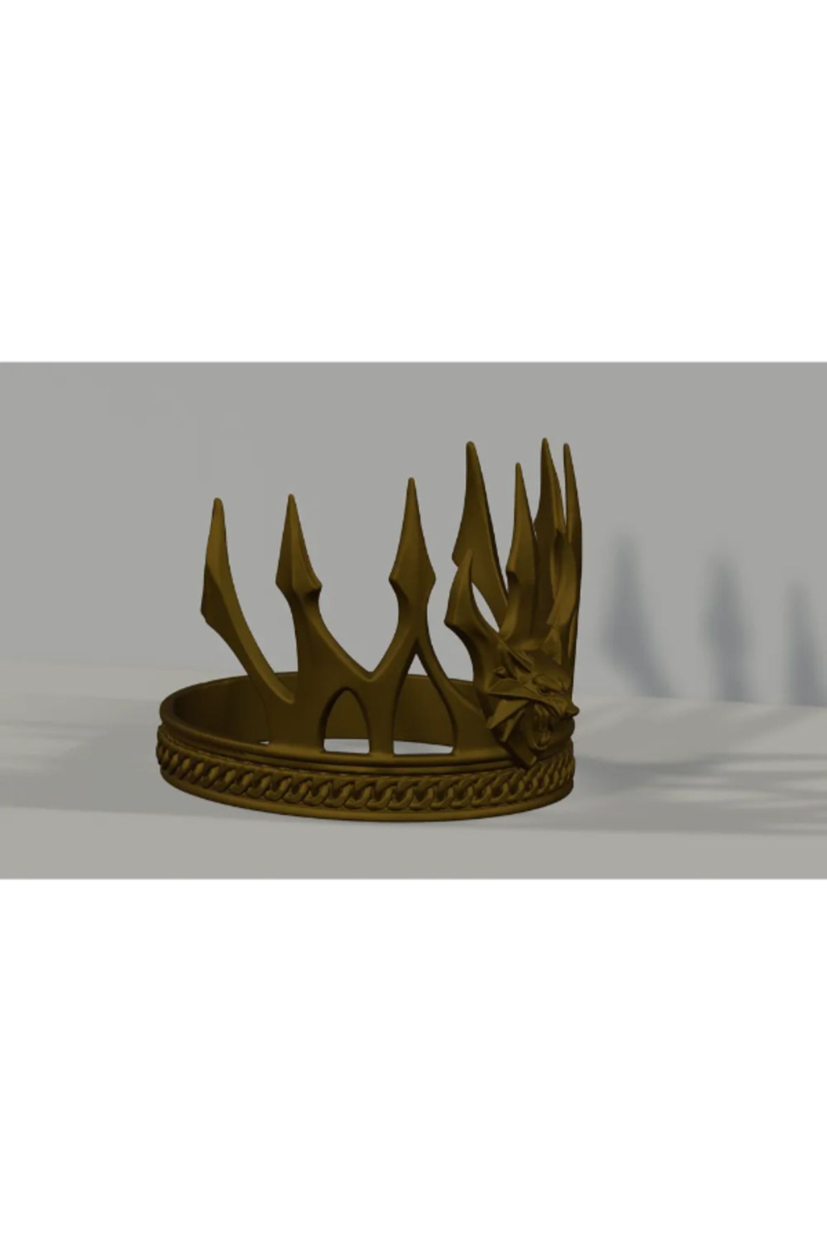 3d model s-Witcher Themed King's Crown – 3D Printing Collectible Accessory 3