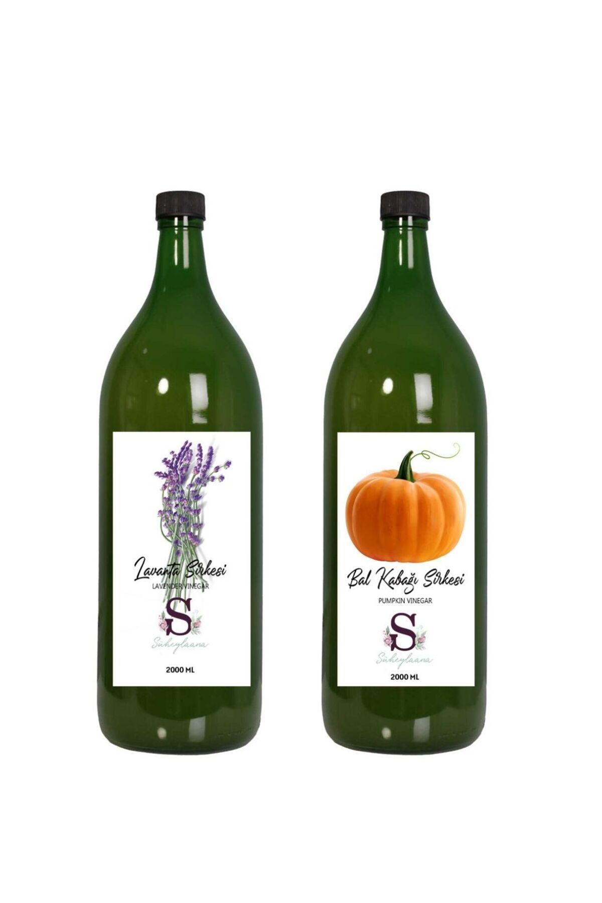 Süheylaana Doğal Lavanta Sirkesi 2000 Ml - Doğal Bal Kabağı Sirkesi 2000 Ml