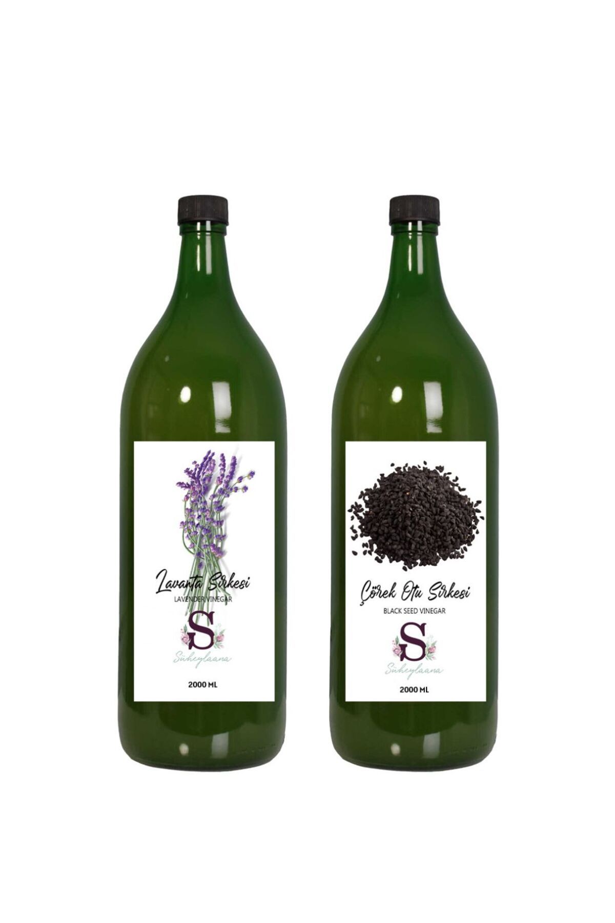 Süheylaana Doğal Lavanta Sirkesi 2000 Ml - Doğal Ananas Sirkesi 2000 Ml