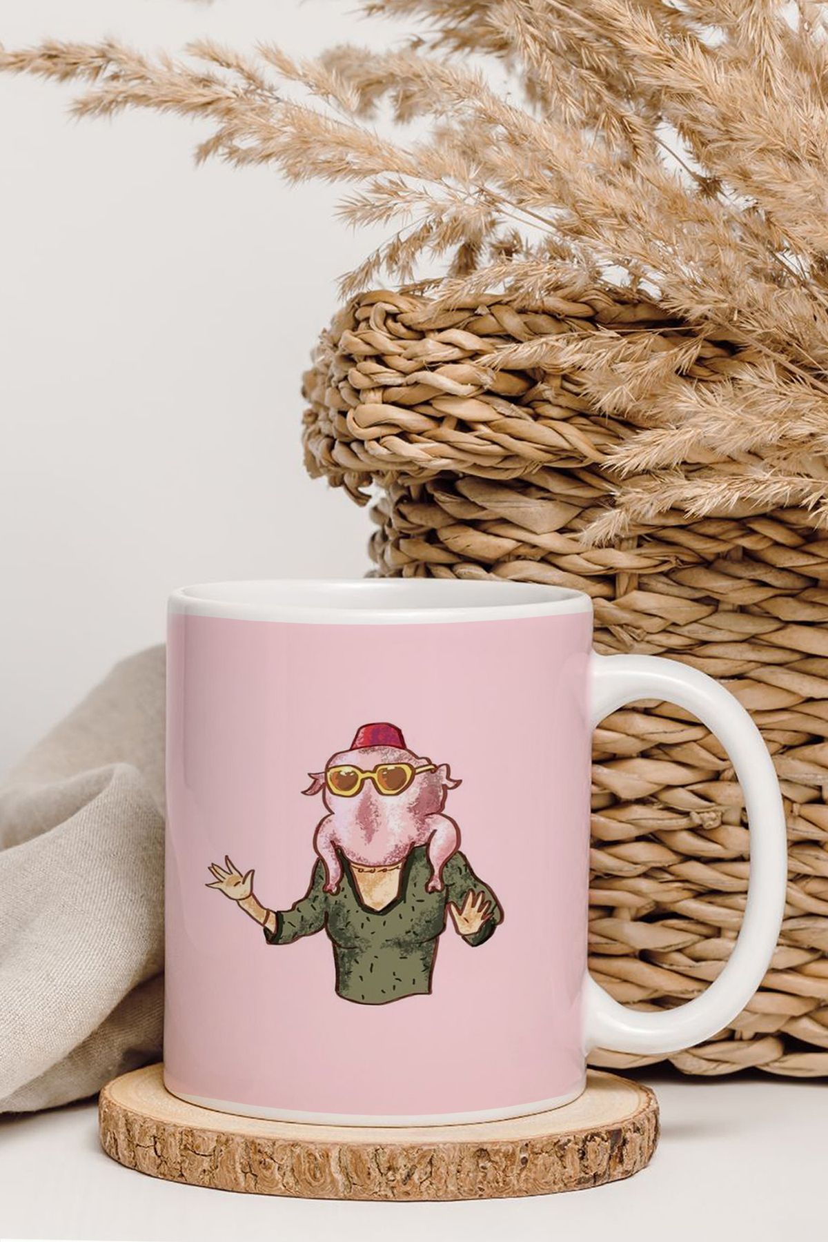 shop Friends Monica Tavuk Şapkası Baskılı Kupa
