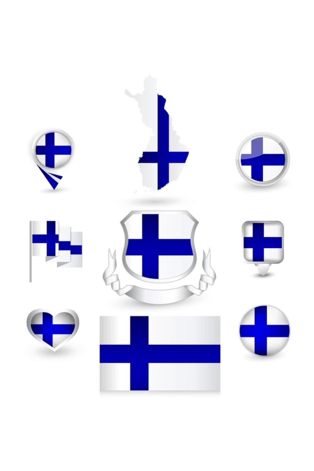 Reysa Tasarım Finlandiya Sticker Set