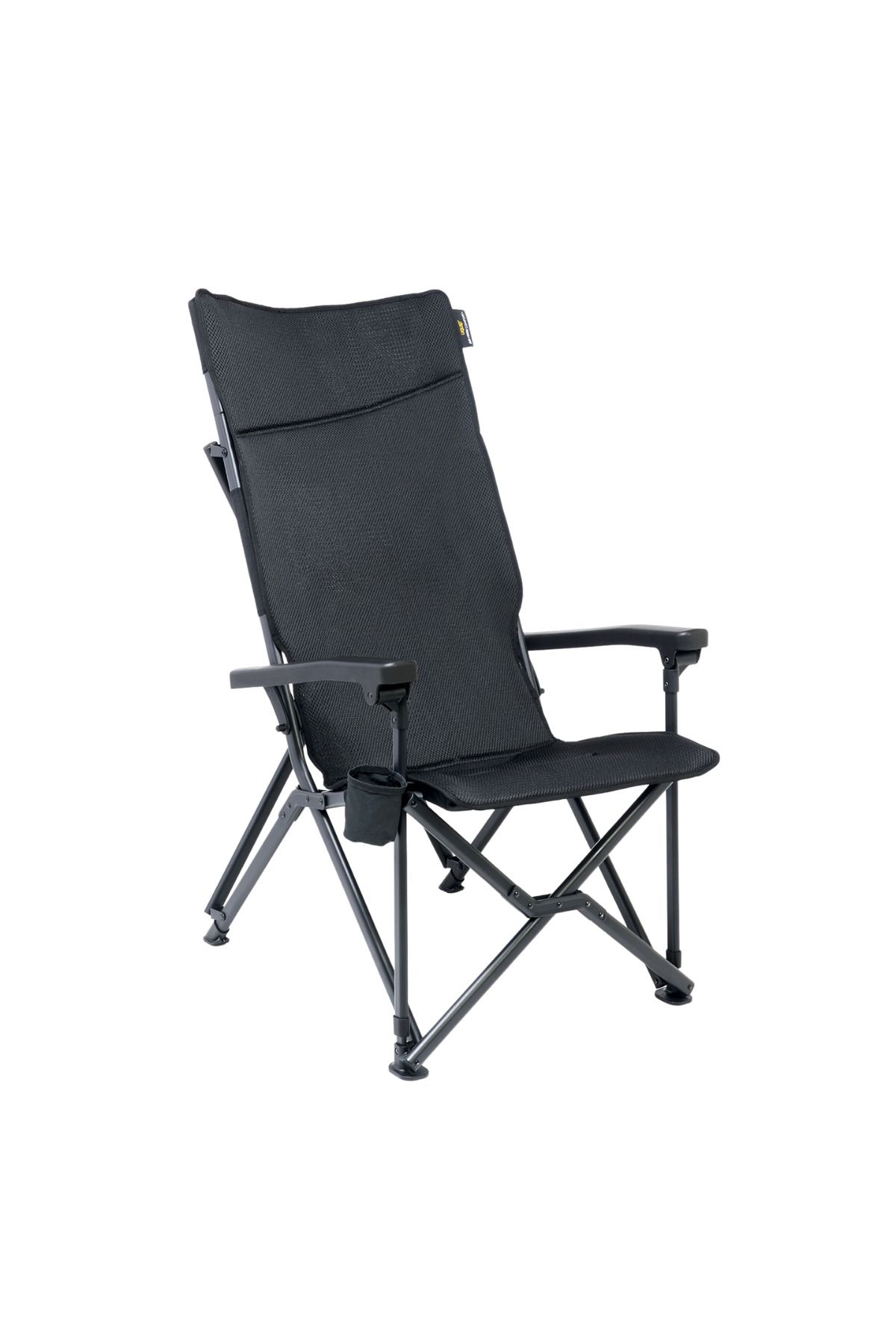Uquip Barry XXL Comfort+ Black Edition Yüksek Konforlu Kamp Sandalyesi