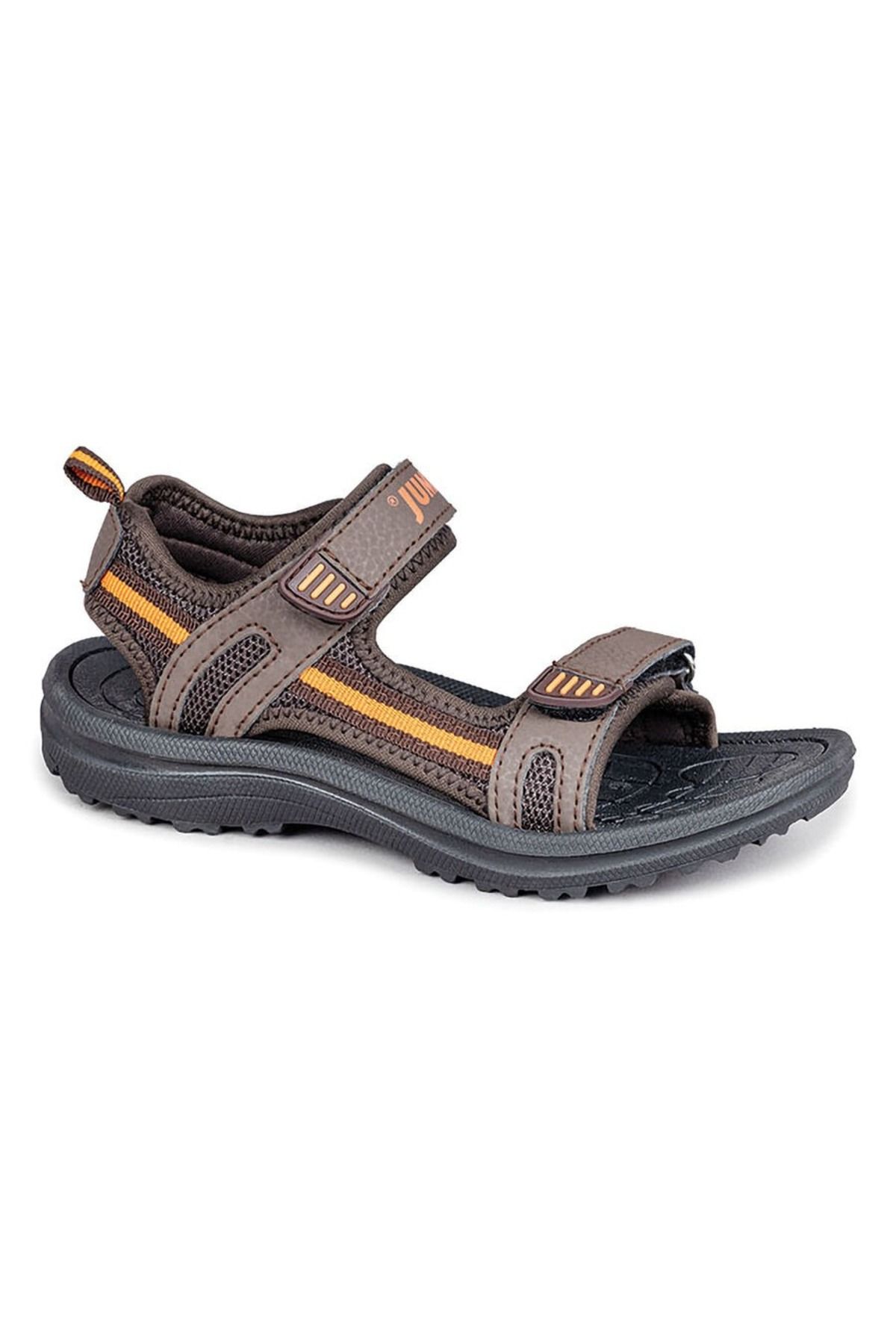 Jump 30068 Erkek Çocuk Kahve Hafif Rahat Sandalet