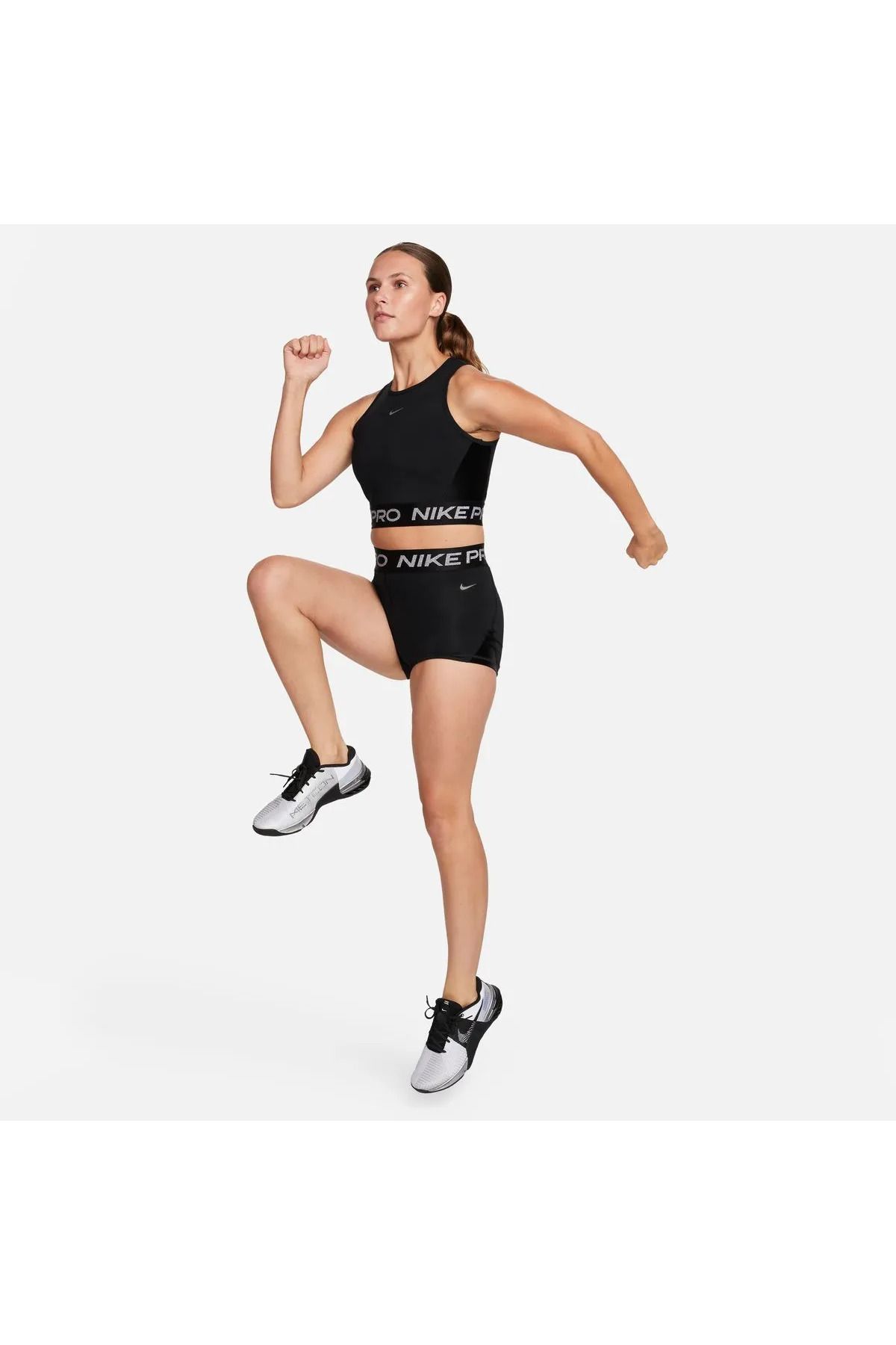 Nike Pro Dri-Fit Crop Shine Training Kadın Atlet