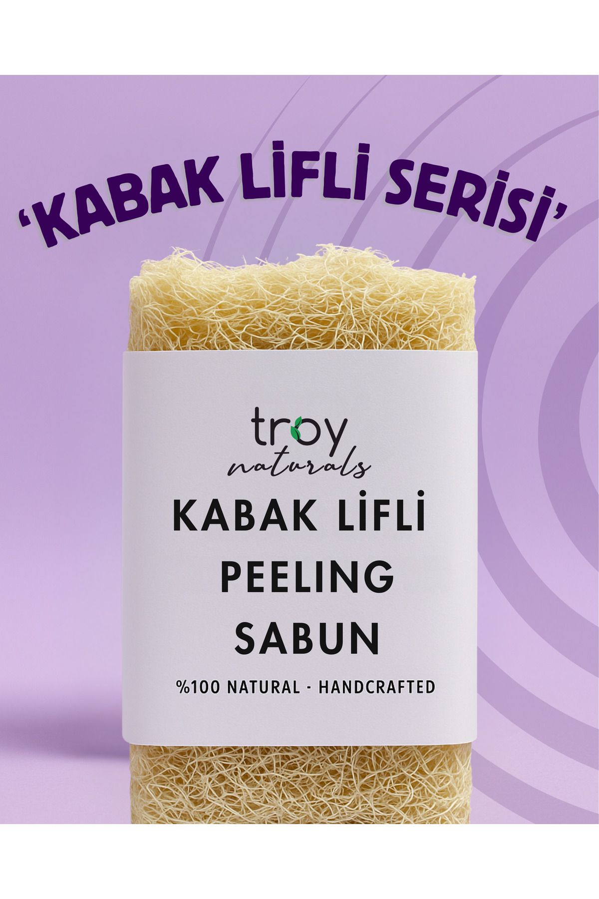 Troy Naturals KABAK LİFLİ CİLT BEYAZLATICI SABUN 150 GR.