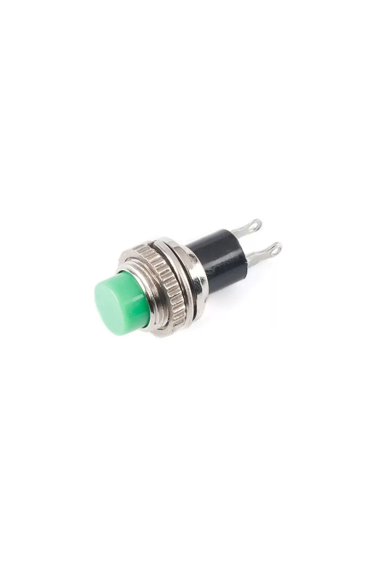 TIEE 10mm Mini Diafon Buton - Normali Açık (NO) - YEŞİL
