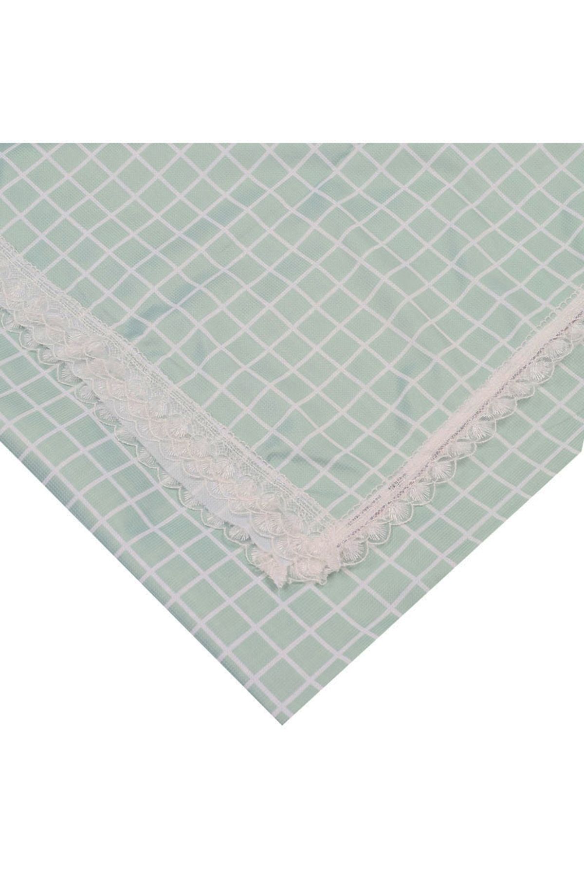 BAYSEM 200 X 200 cm. Güpürlü Dijital Raşel Masa Örtüsü - Sofra Bezi - Renk-37