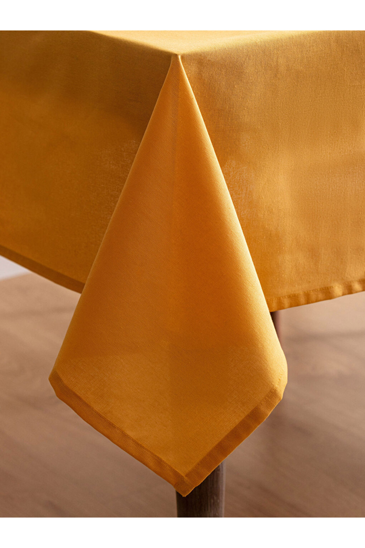 LC Waikiki-Lcw Home Sari Plain Cotton Table Cloth 150X200 2