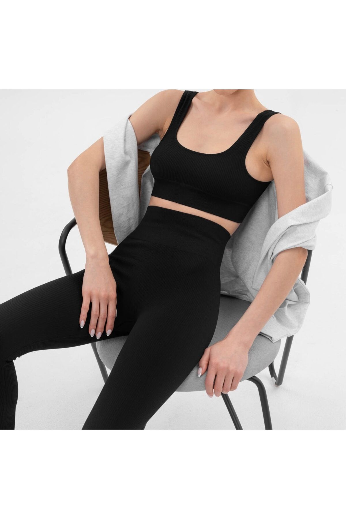 Siawear Made İn İtaly Power Rib Active Top Atlet