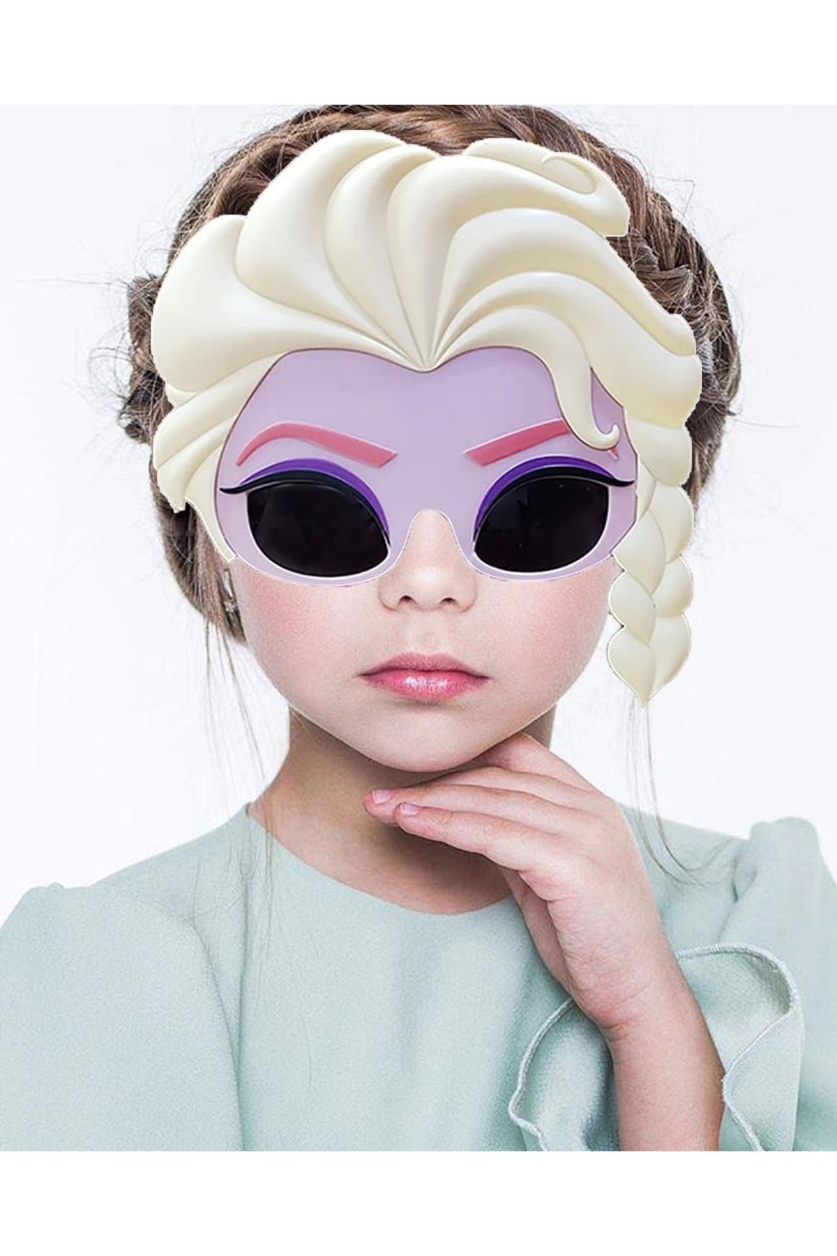 PRATİKOBA Karlar Ülkesi Frozen Elsa Temalı Parti Gözlüğü