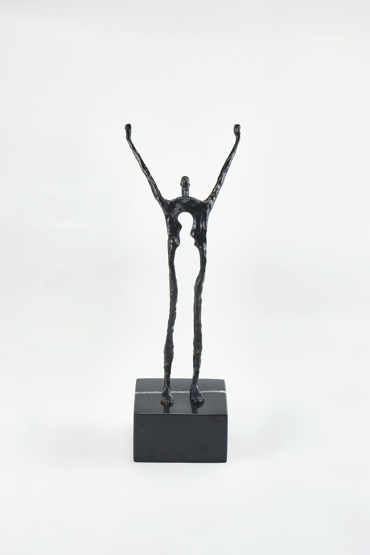Mondschein Victor Dekoratif Bronz Obje (11.0 X 11.0 X 37.5 Cm )
