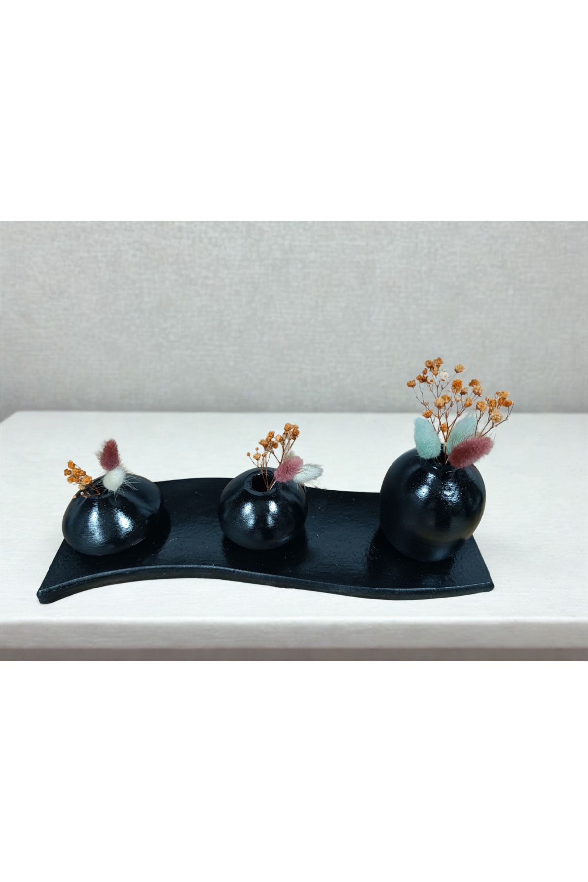 crafts tasarım atölyesi CRAFTS TASARIM ATÖLYESİ DEKORATİF RENKLİ VAZO SETİ