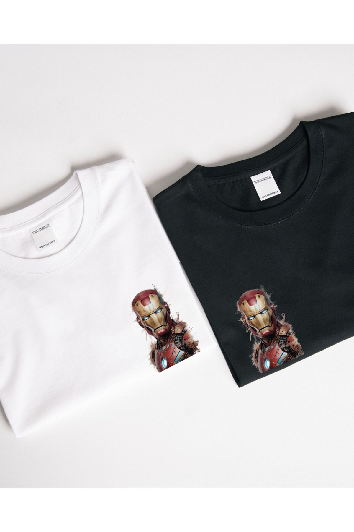Ebiidesign Iron Man Tasarımlı Baskılı T-Shirt