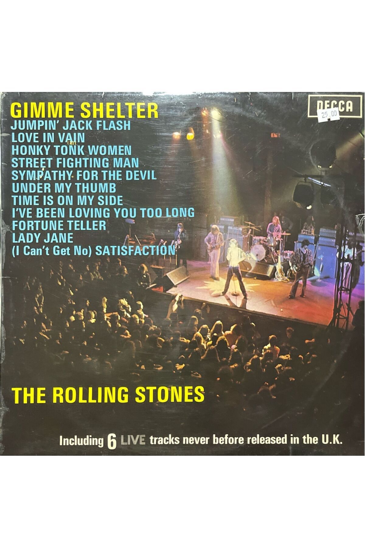 Plak İstasyonu The Rolling Stones Gimme Shelter LP Plak