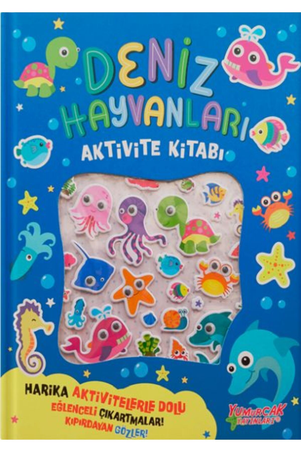 Yumurcak Yayınları Deniz Hayvanları Aktivite Kitabı