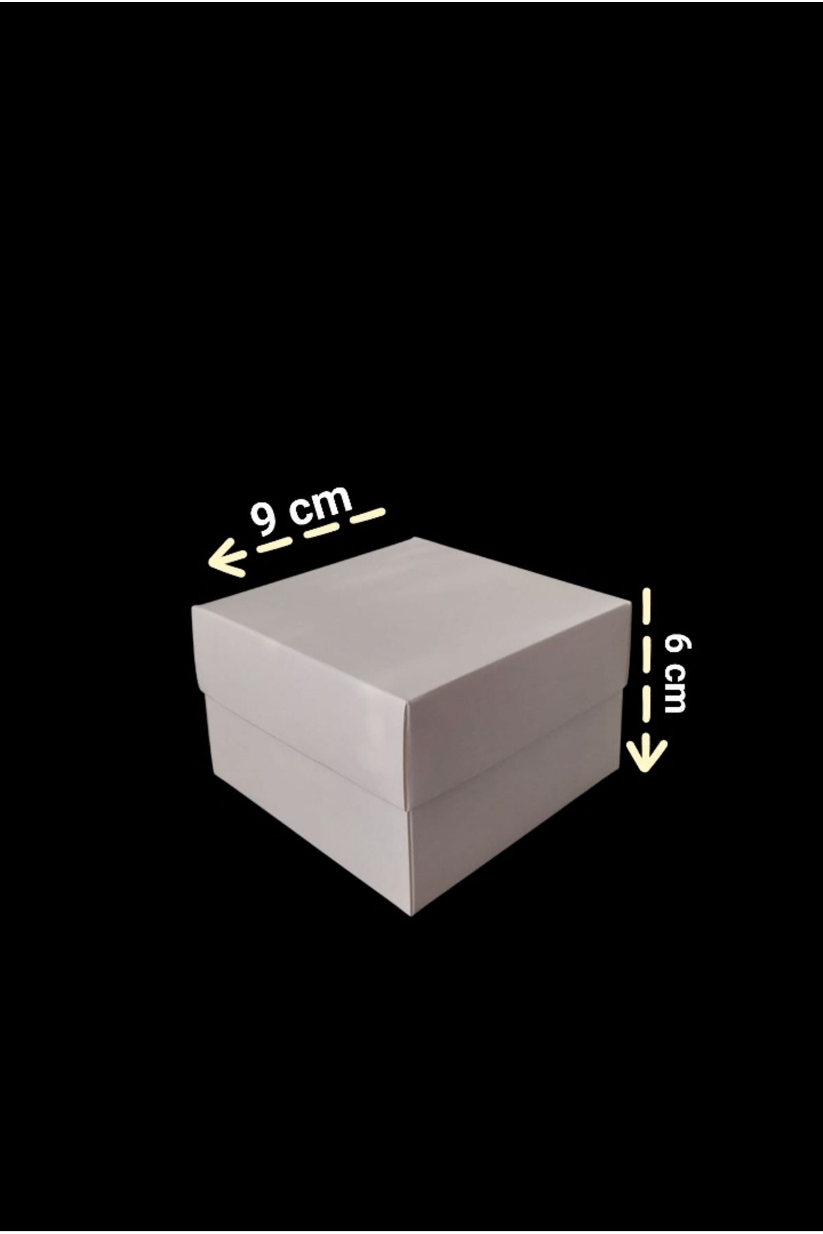 BOXSTATION 9x9x6 Full Beyaz Kutu 10 Adet
