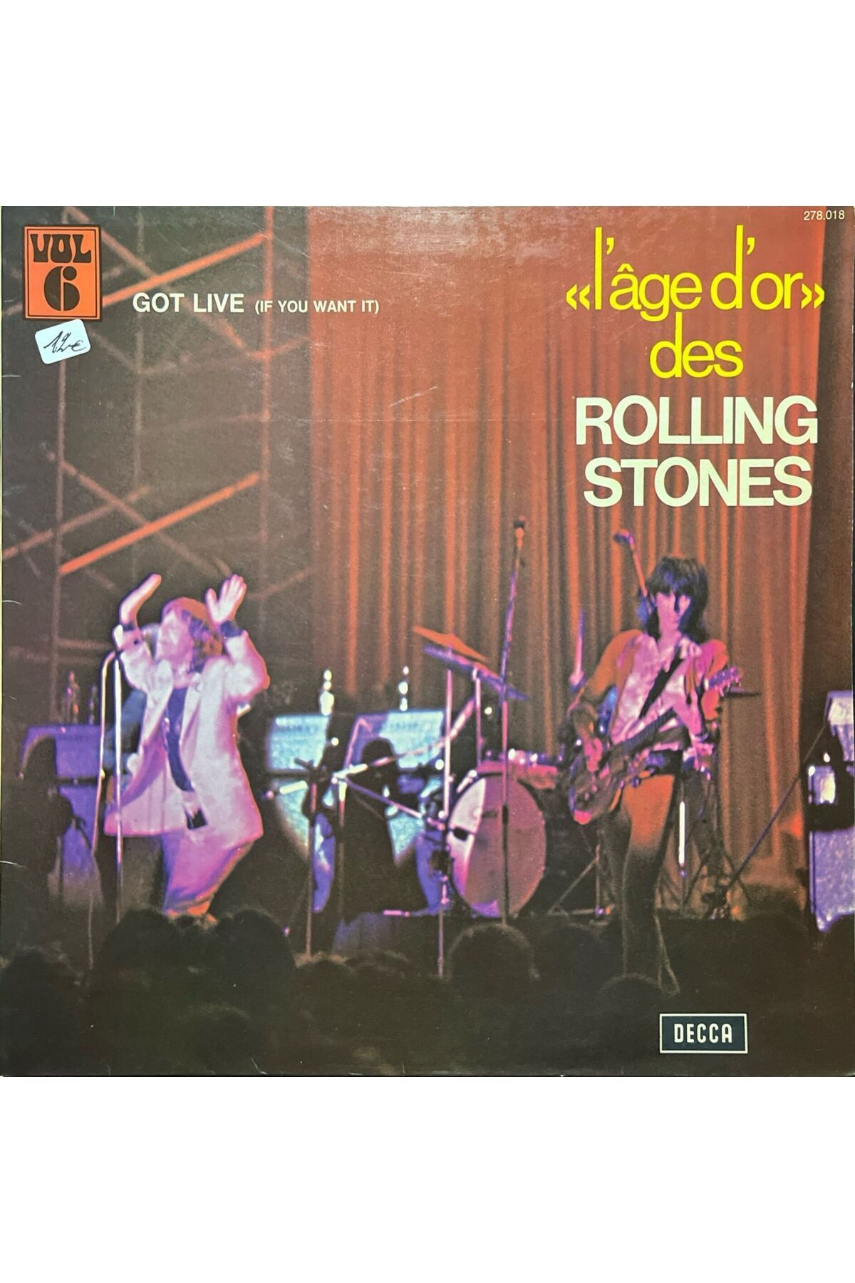 Plak İstasyonu The Rolling Stones L'age D'or Des Vol 6 LP Plak