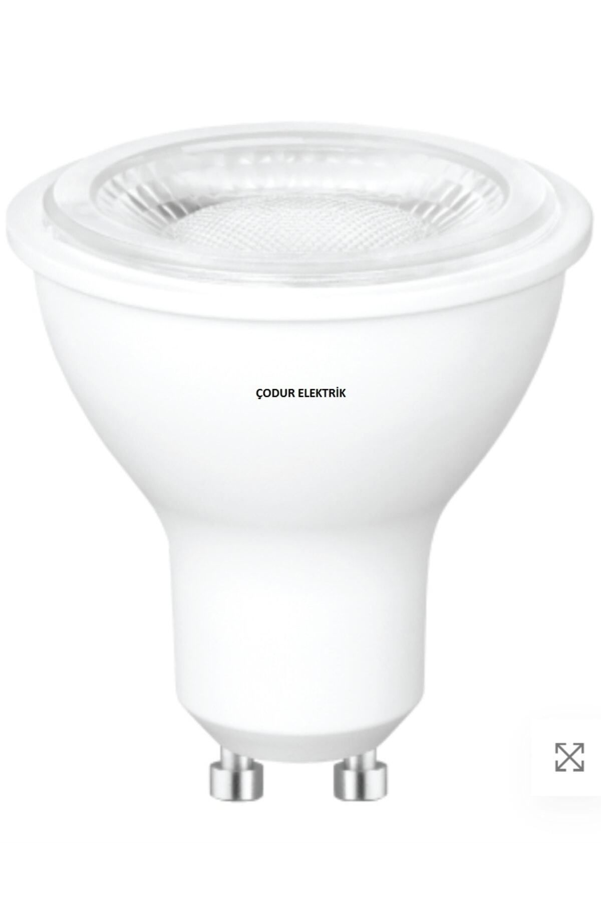 Osaka Light 7watt 6500kelvin Gu10 Duylu Beyaz Işık Led Çanak Ampul 630lümen