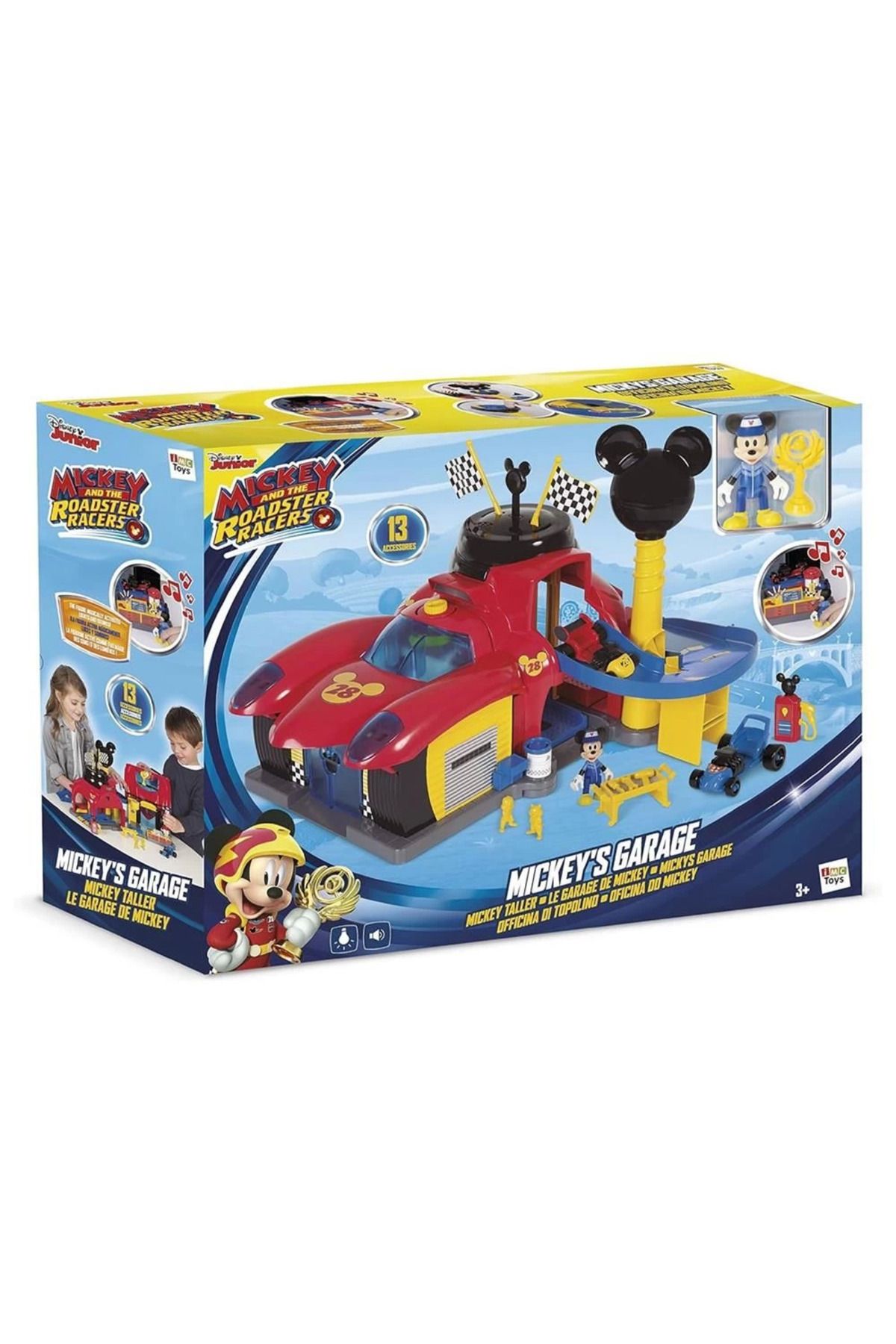 ÖYKÜ VE YİĞİT Mickey Roadster Racers Garaj Set