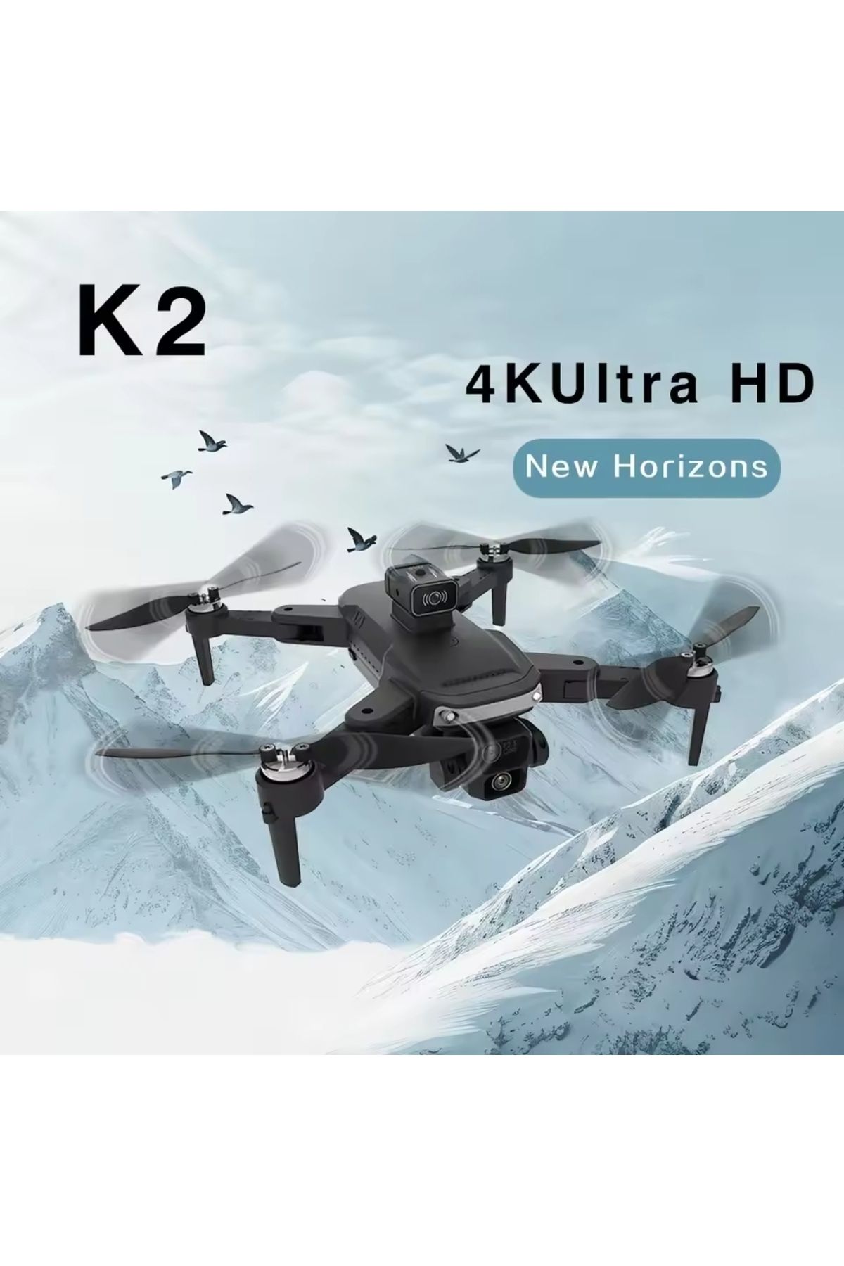 SophosTech K2 Mini Drone 2024 – HD Çift Kameralı, Engel Kaçınma, Fırçasız Motor, Uzaktan Kumandalı Quadcopter