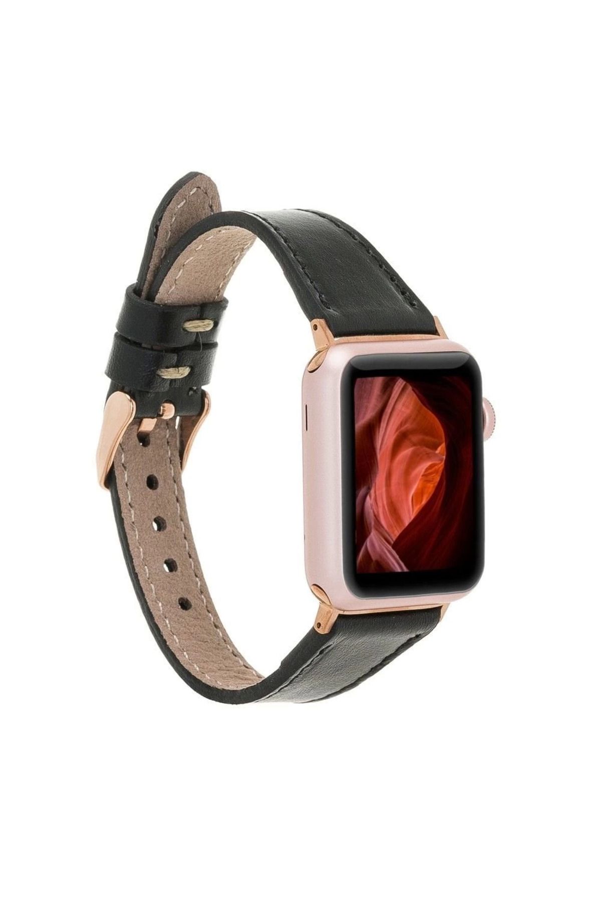 Angoravi Watch Uyumlu Deri Kordon 38-40-41mm Slim RST1