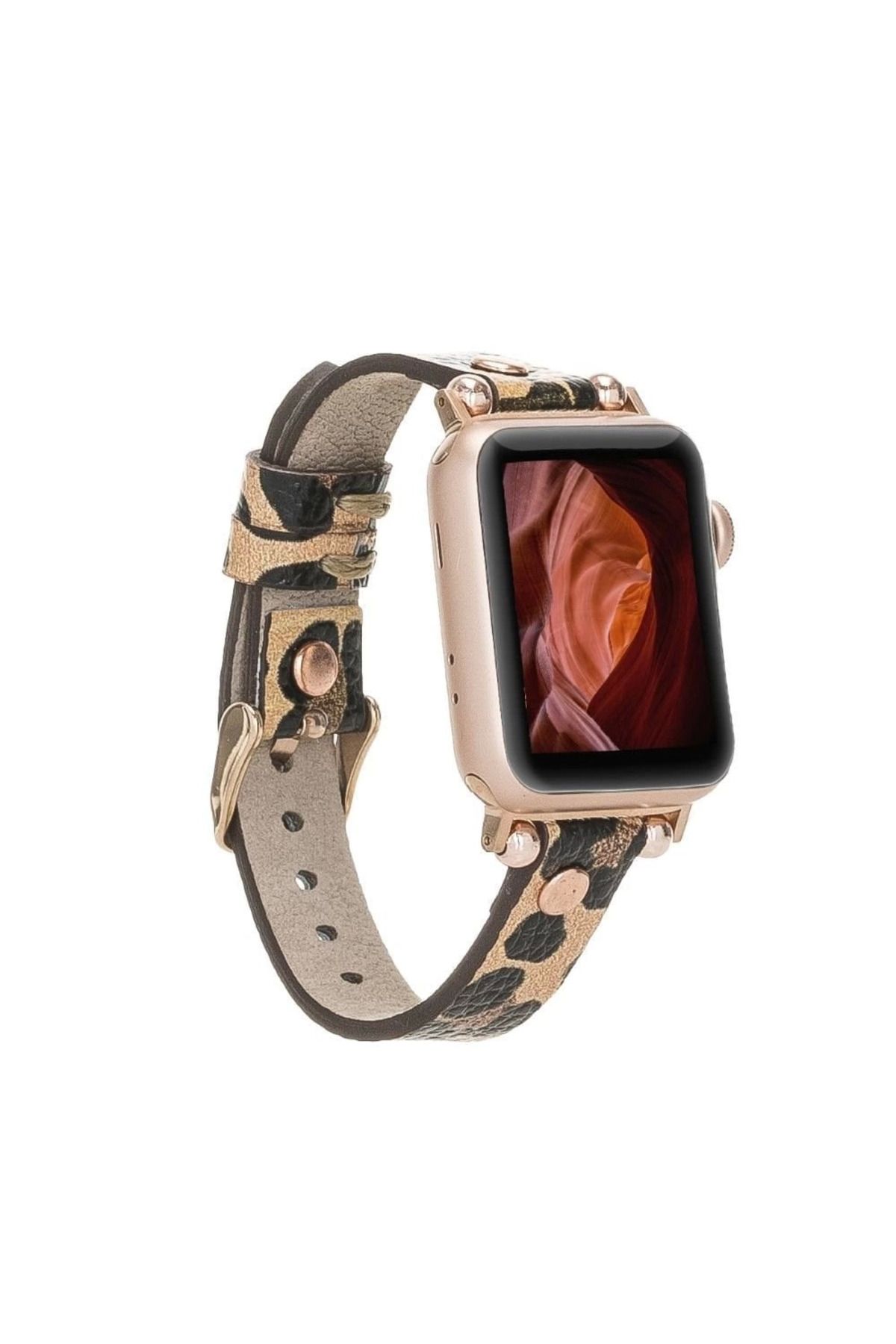 Angoravi Watch Uyumlu Deri Kordon 38-40-41mm RT LEO2N