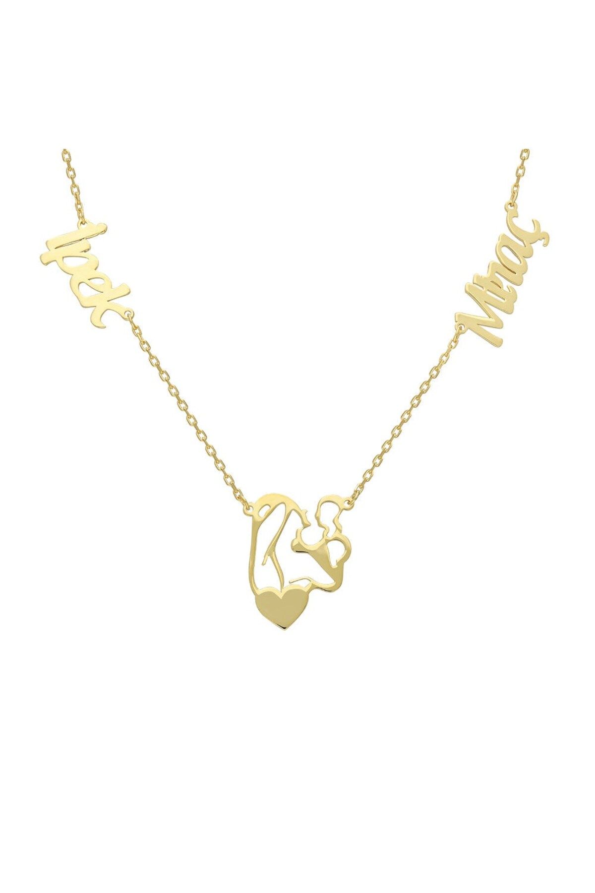 beonejewelry MOM İKİ İSİMLİ KOLYE | 925 GÜMÜŞ