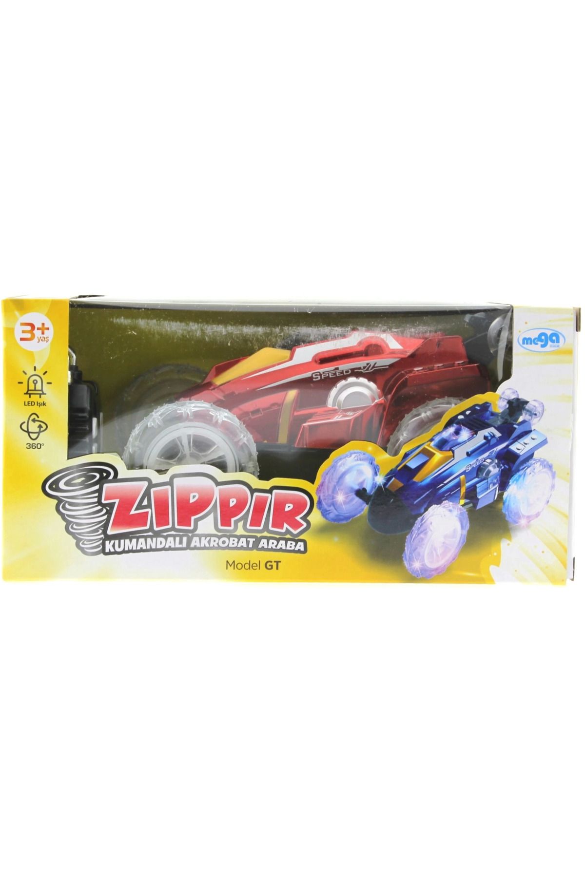 MELFSHOP Uzaktan Kumandalı Takla Atan Kırmızı Zıppır Araba